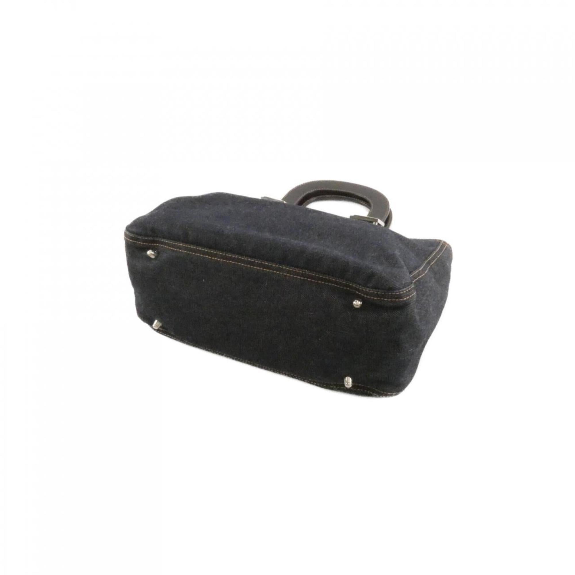 Fendi Blue Denim Handbag (Pre-Owned)