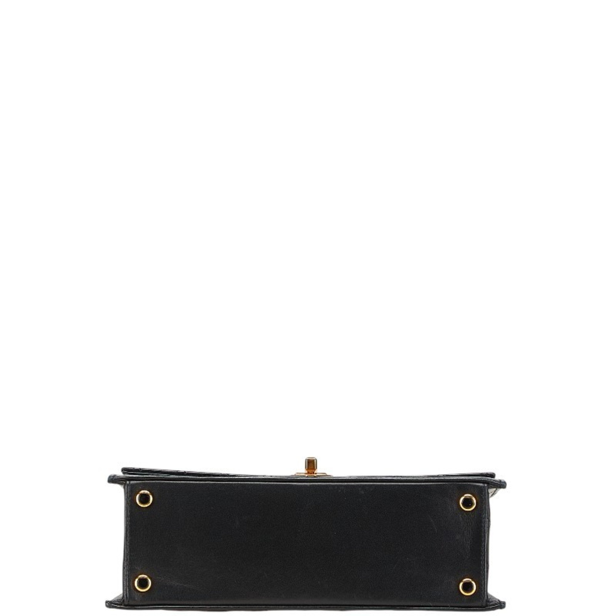 Chanel Matelasse Black Pouch Shoulder Bag (Pre-Owned)