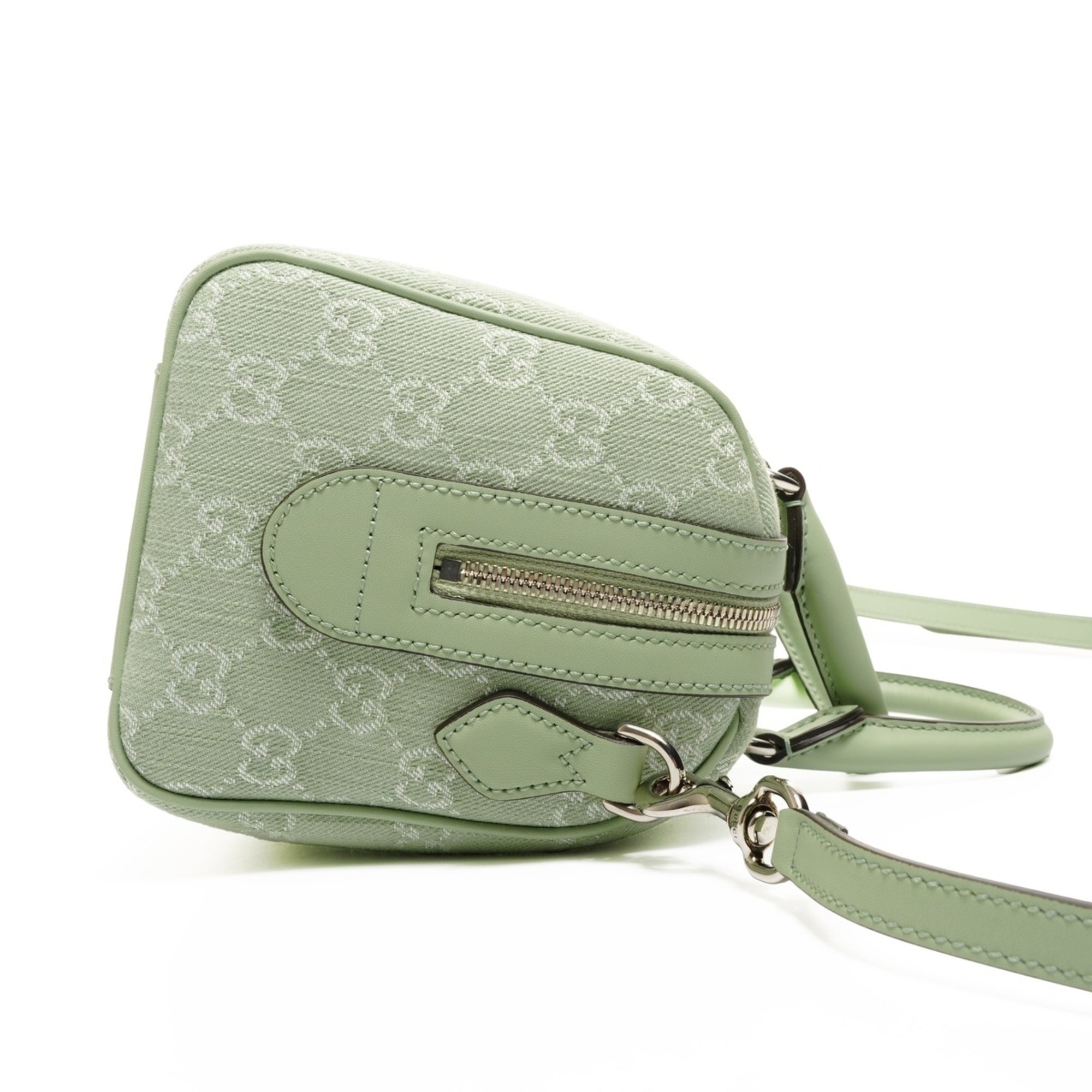 Gucci Green Boston Bag (Pre-Owned)