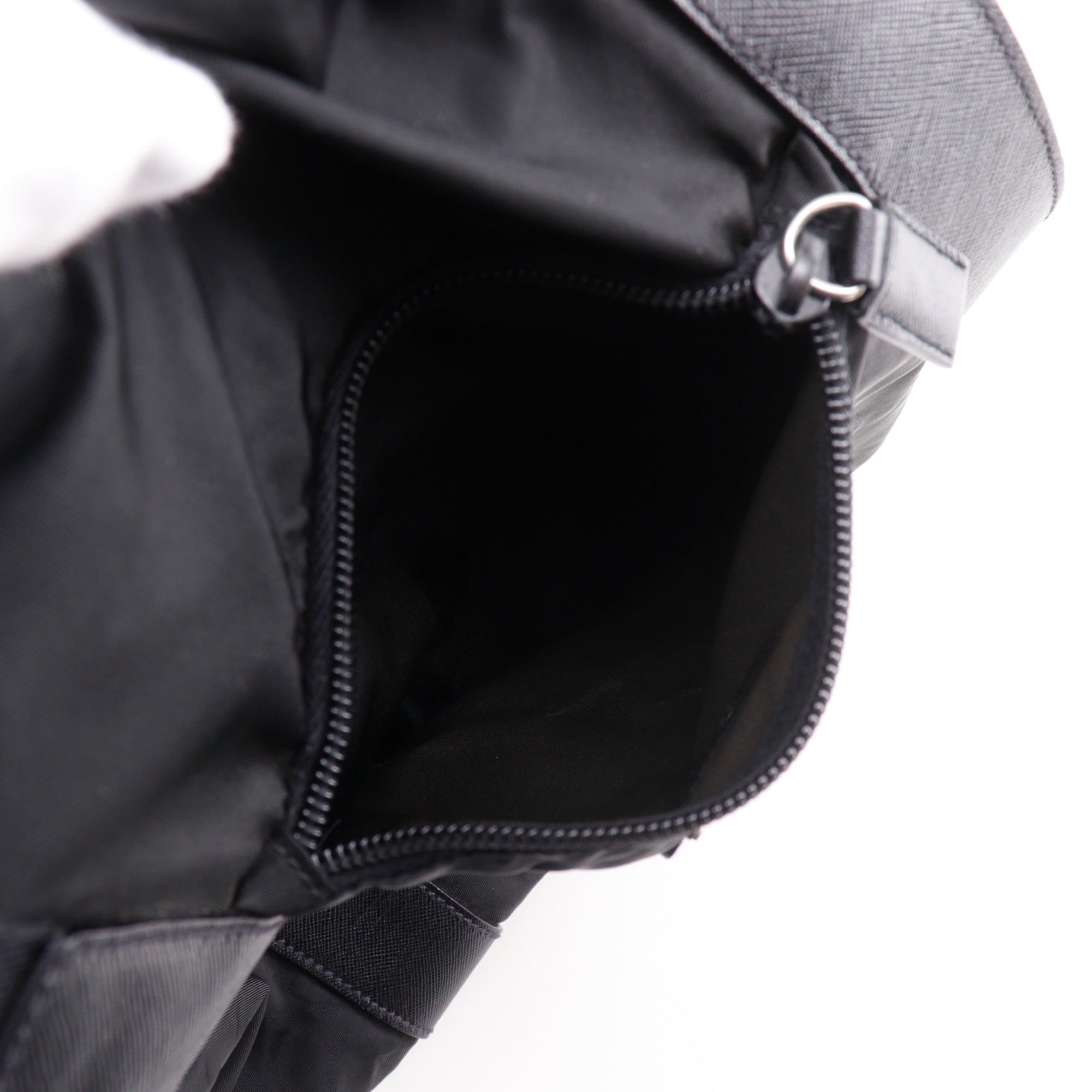 Prada Black Nylon Boston Bag (Pre-Owned)