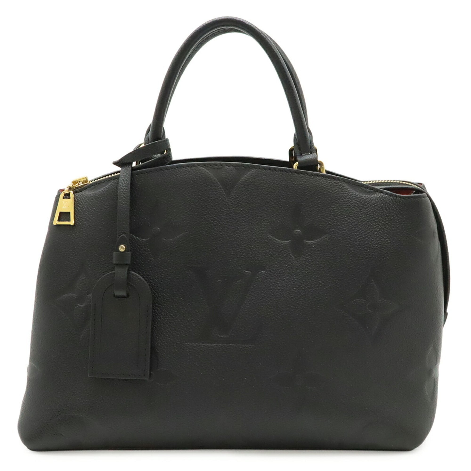 Louis Vuitton Black Noir Monogram Empreinte Handbag (Pre-Owned)