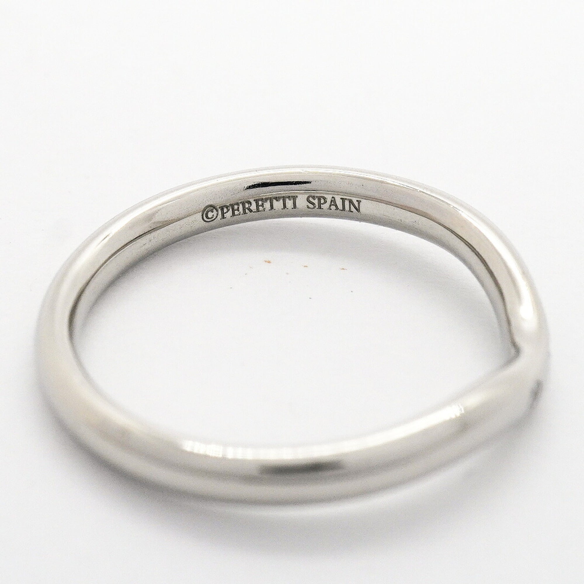 Tiffany Platinum 950 Band Ring (Pre-Owned)