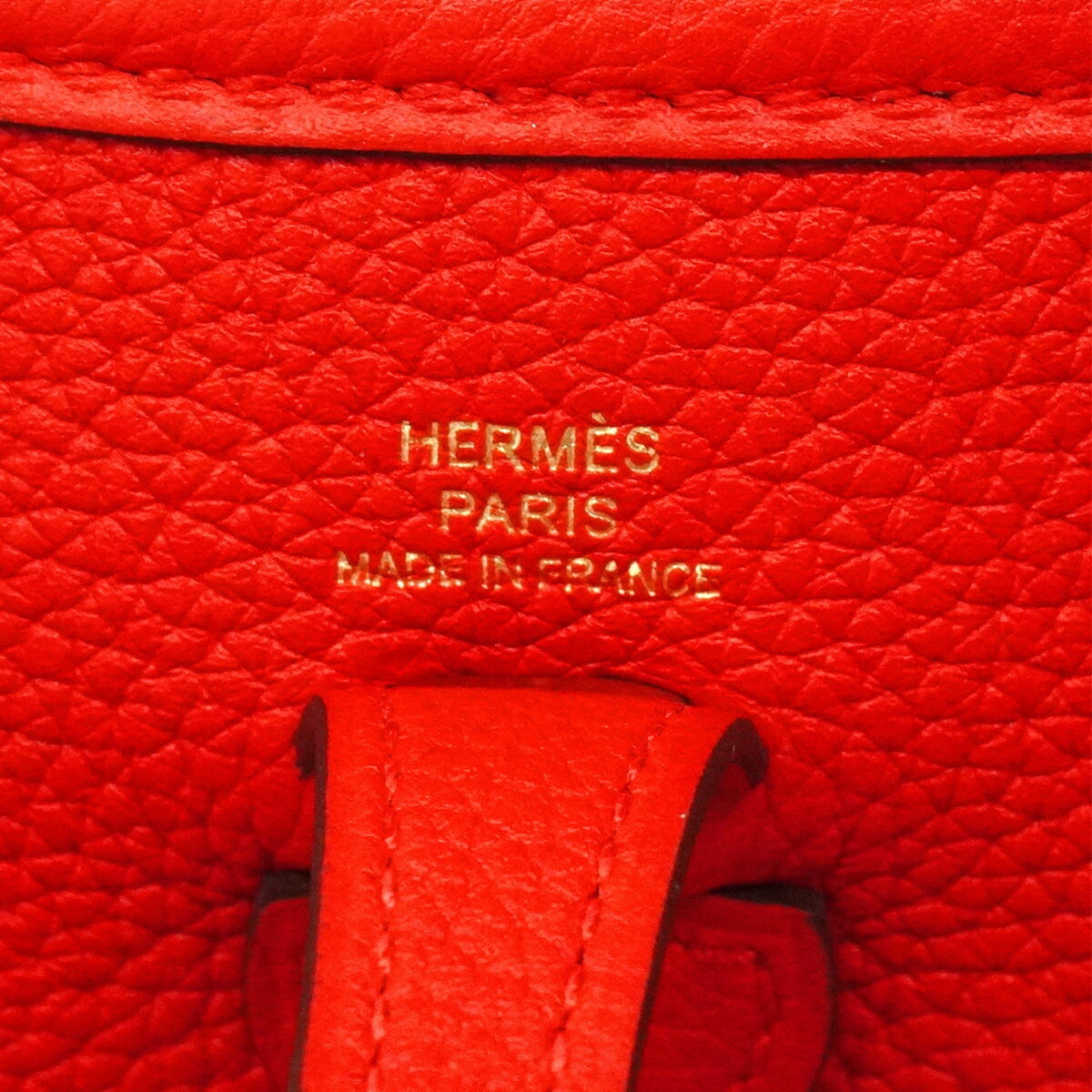 Hermes Red Color Shoulder Bag (Pre-Owned)