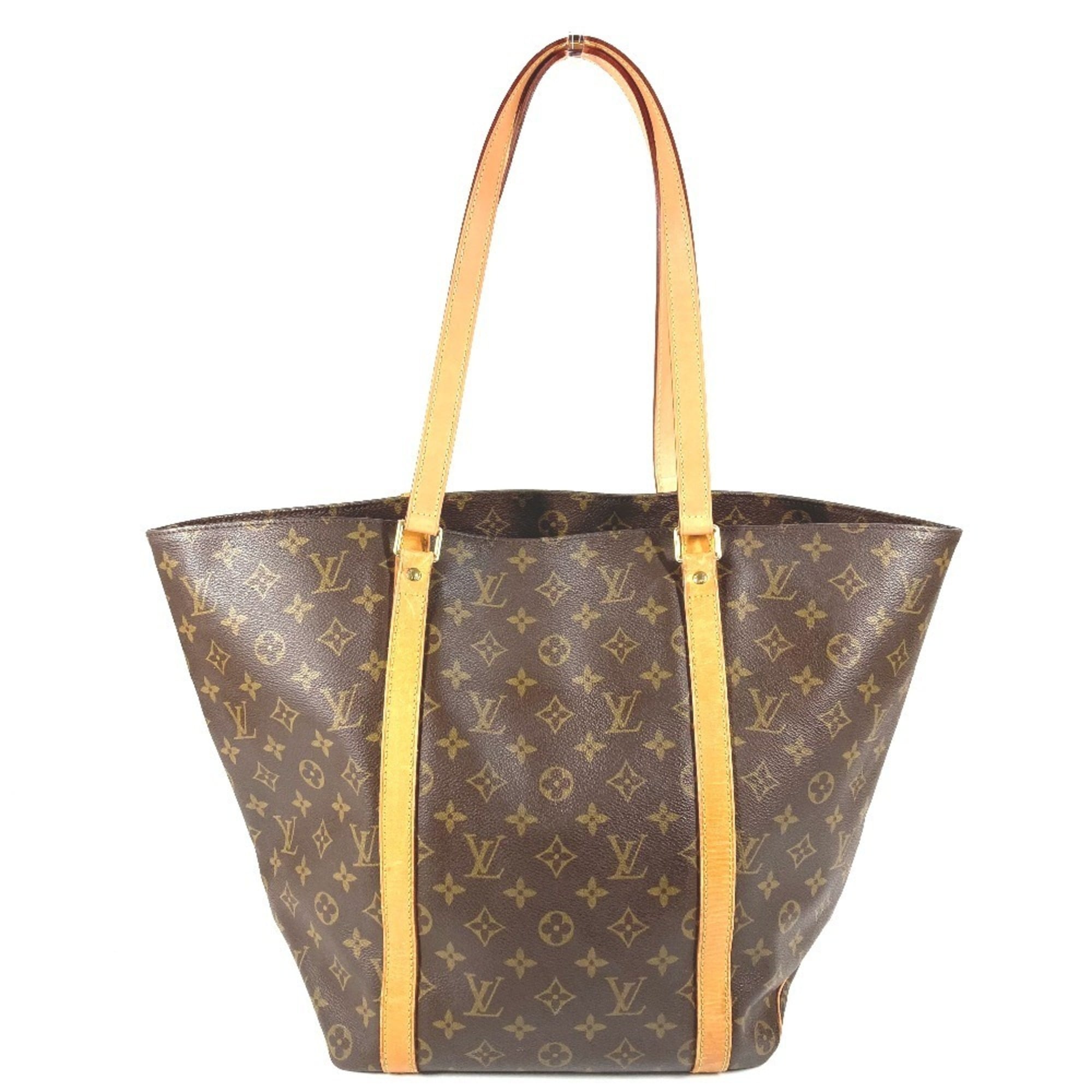 Louis Vuitton Monogram Brown Monogram Shoulder Bag Tote Bag (Pre-Owned)
