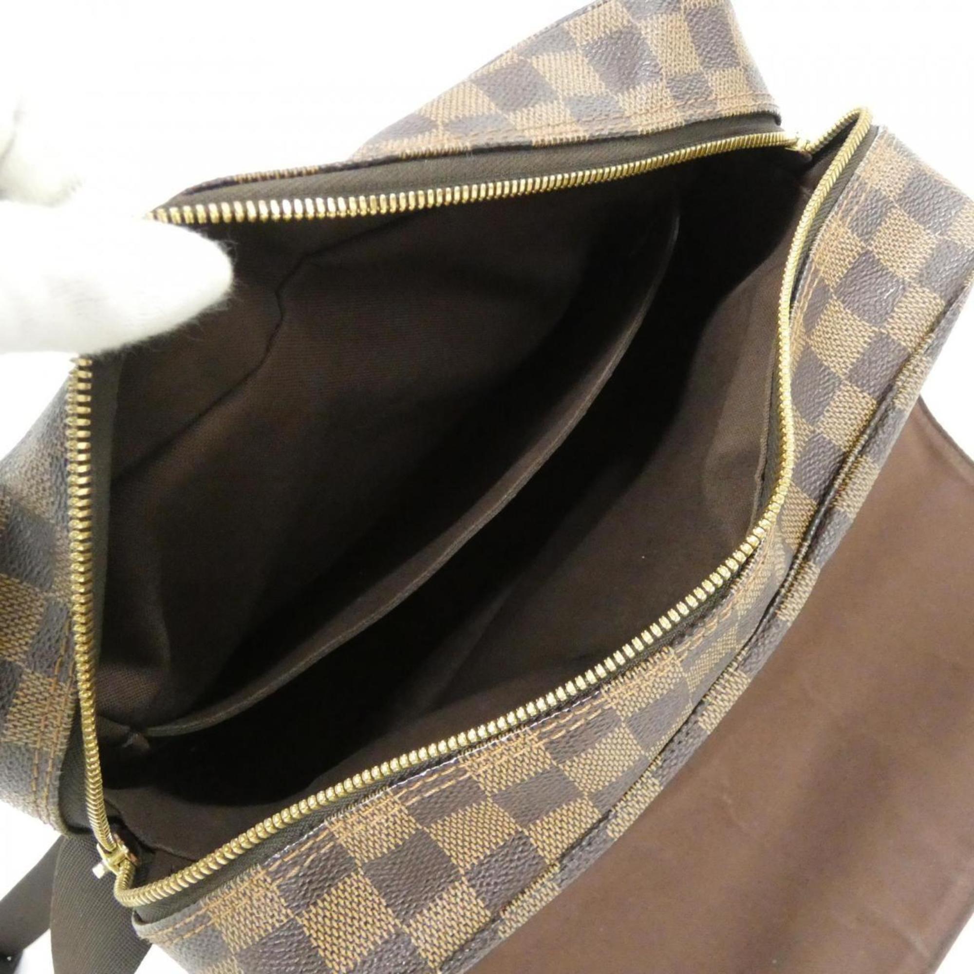 Louis Vuitton Ebene Coated Canvas Shoulder Bag (Pre-Owned)