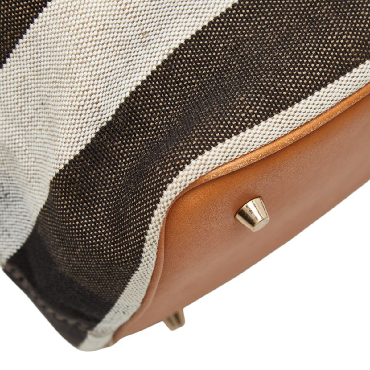 Burberry Beige Canvas Handbag Pouch Shoulder Bag (Pre-Owned)