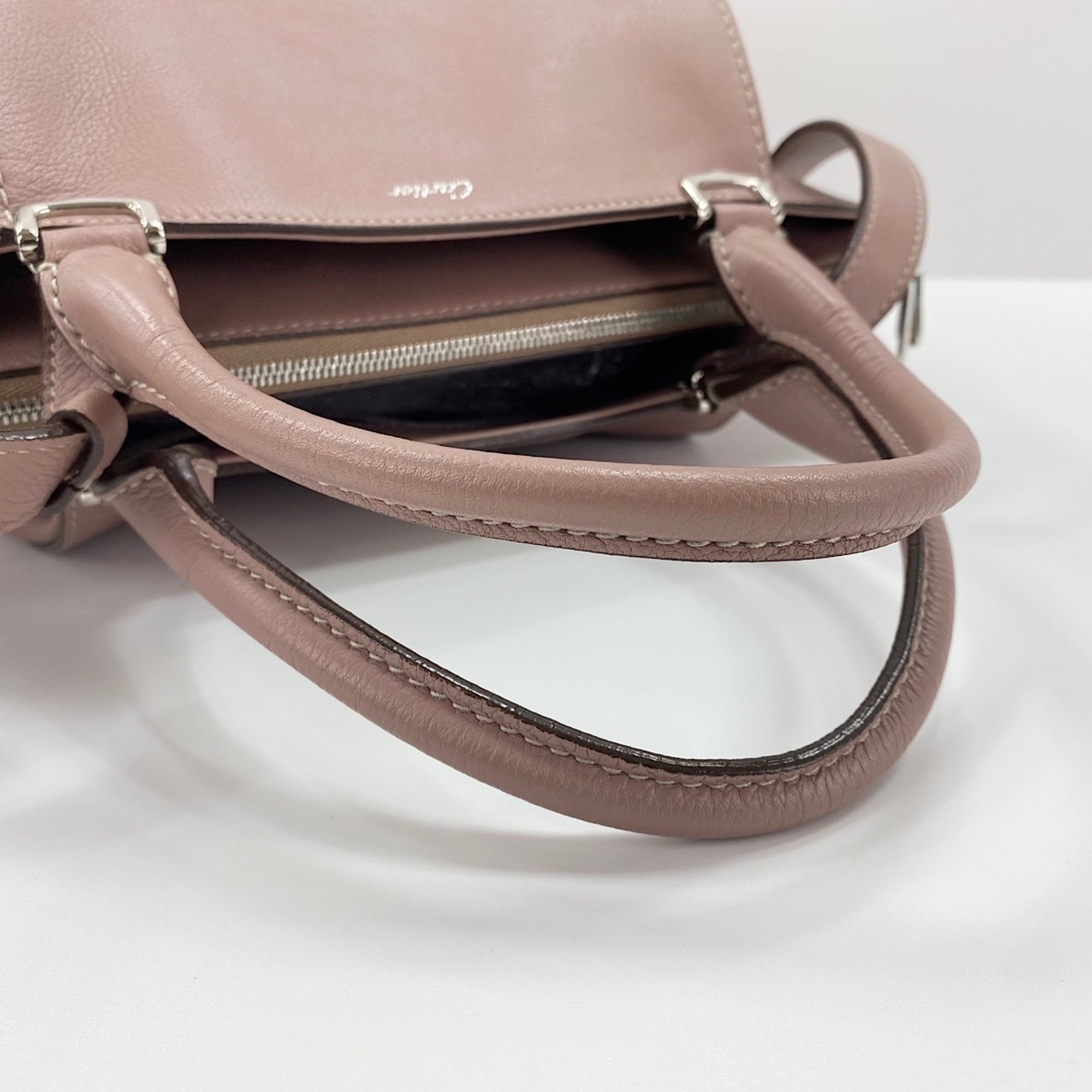 Cartier Pink Handbag (Pre-Owned)