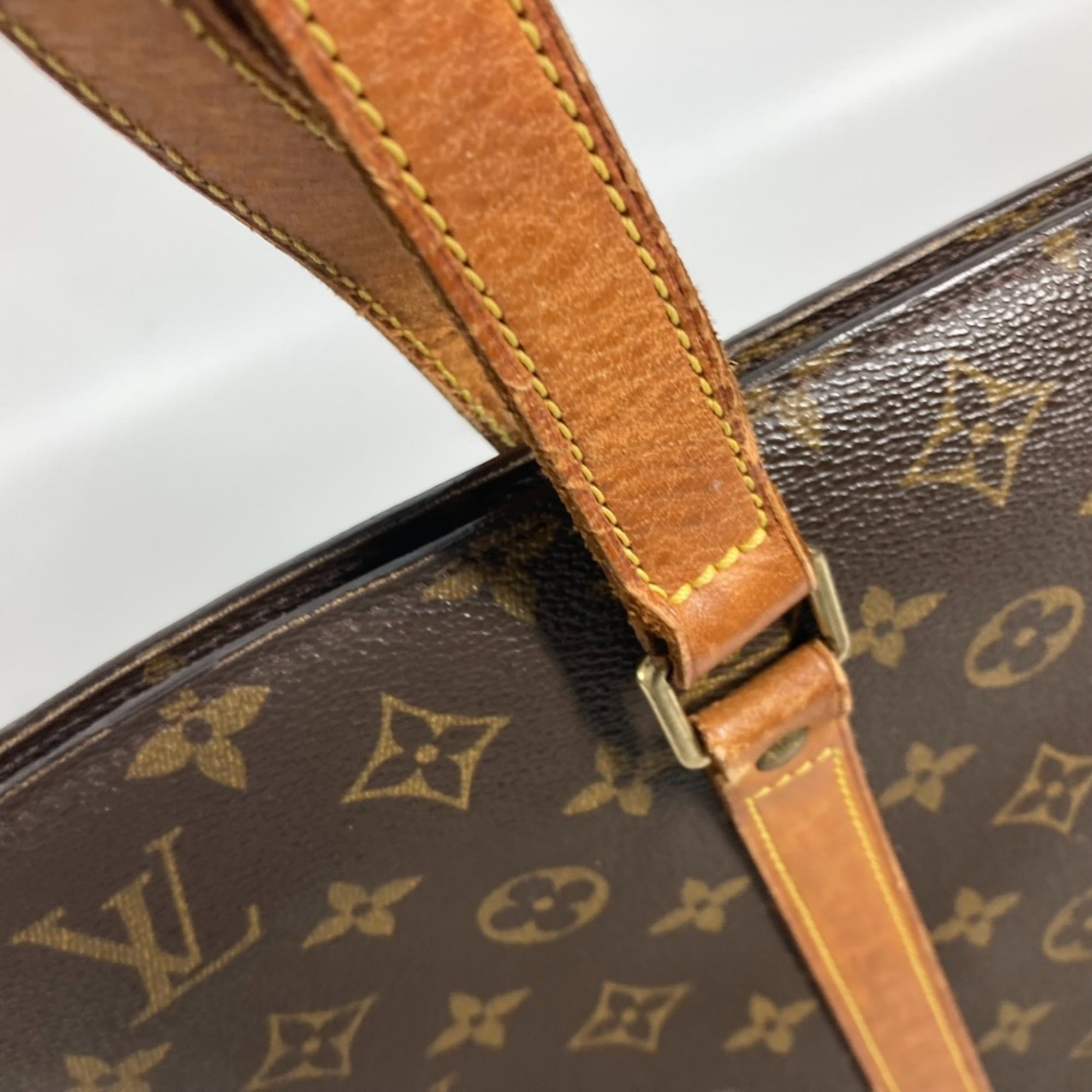 Louis Vuitton Brown Monogram Monogram Shoulder Bag Tote Bag (Pre-Owned)