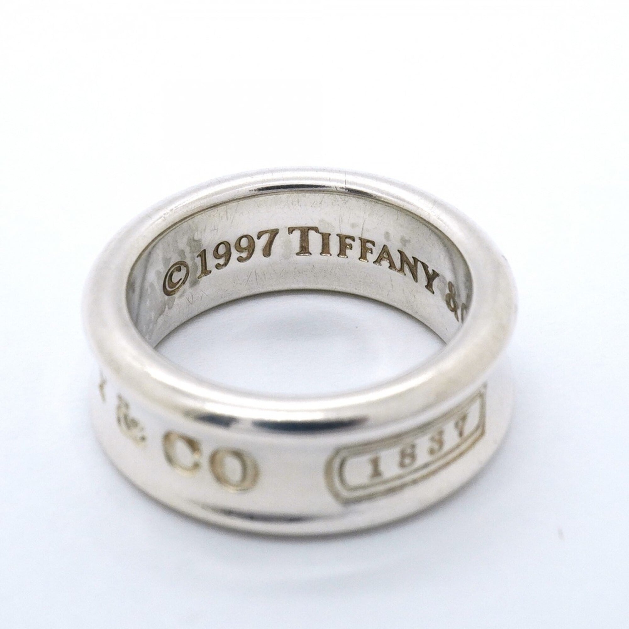 Tiffany Silver 925 Band Ring (Pre-Owned)