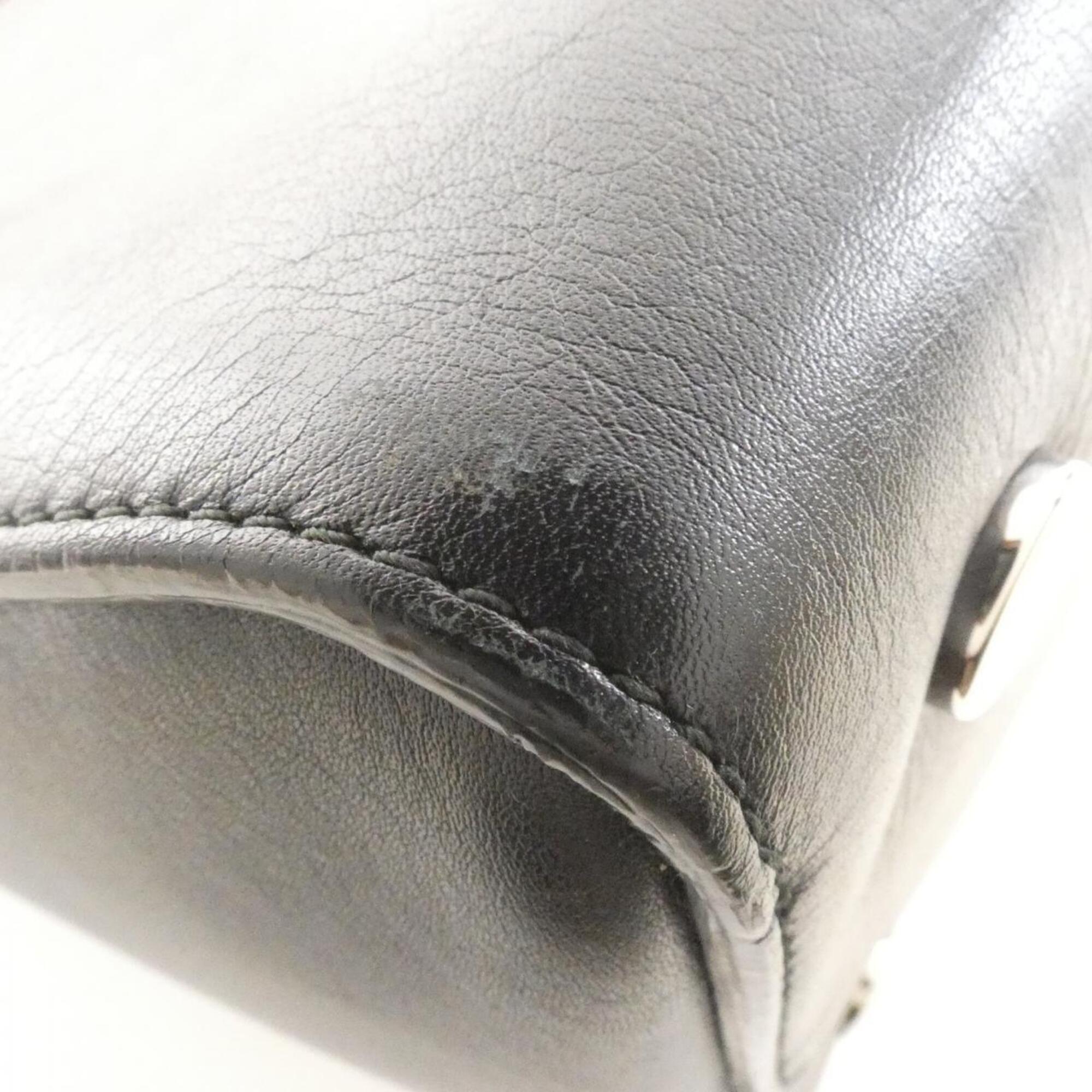 Christian Dior Black Pink Leather Handbag (Pre-Owned)