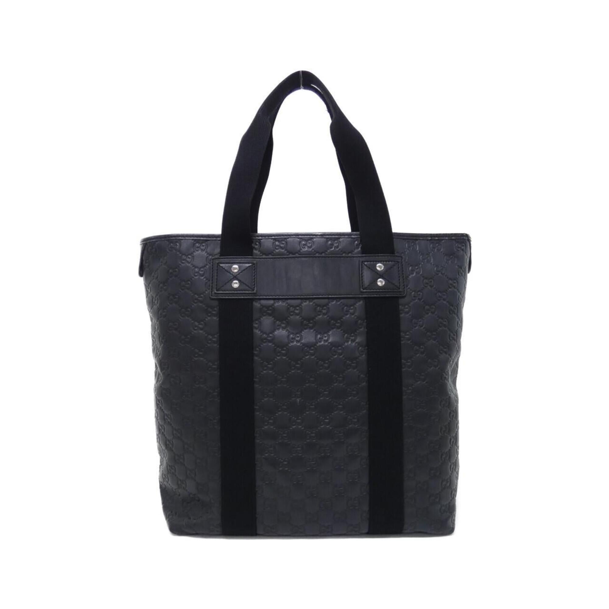 Gucci Black Leather Handbag (Pre-Owned)