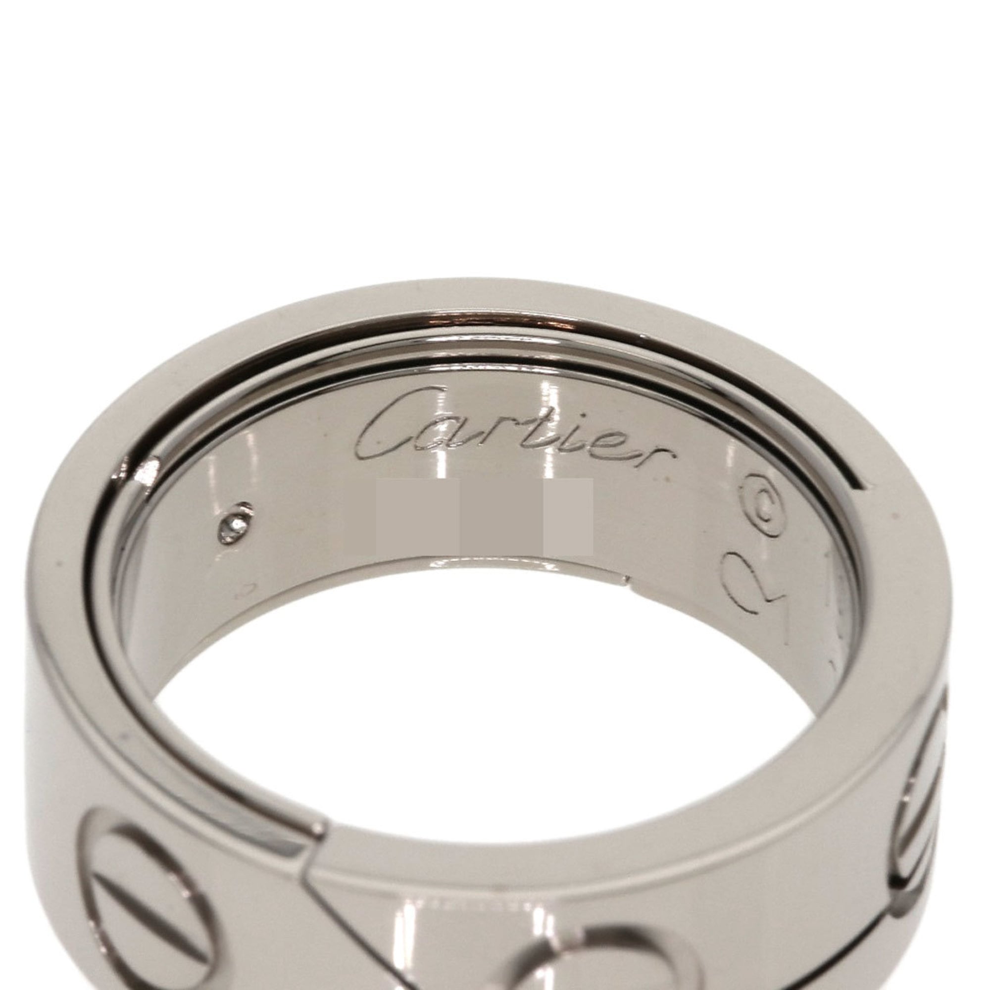 Cartier White Gold (18K) Band Ring (Pre-Owned)