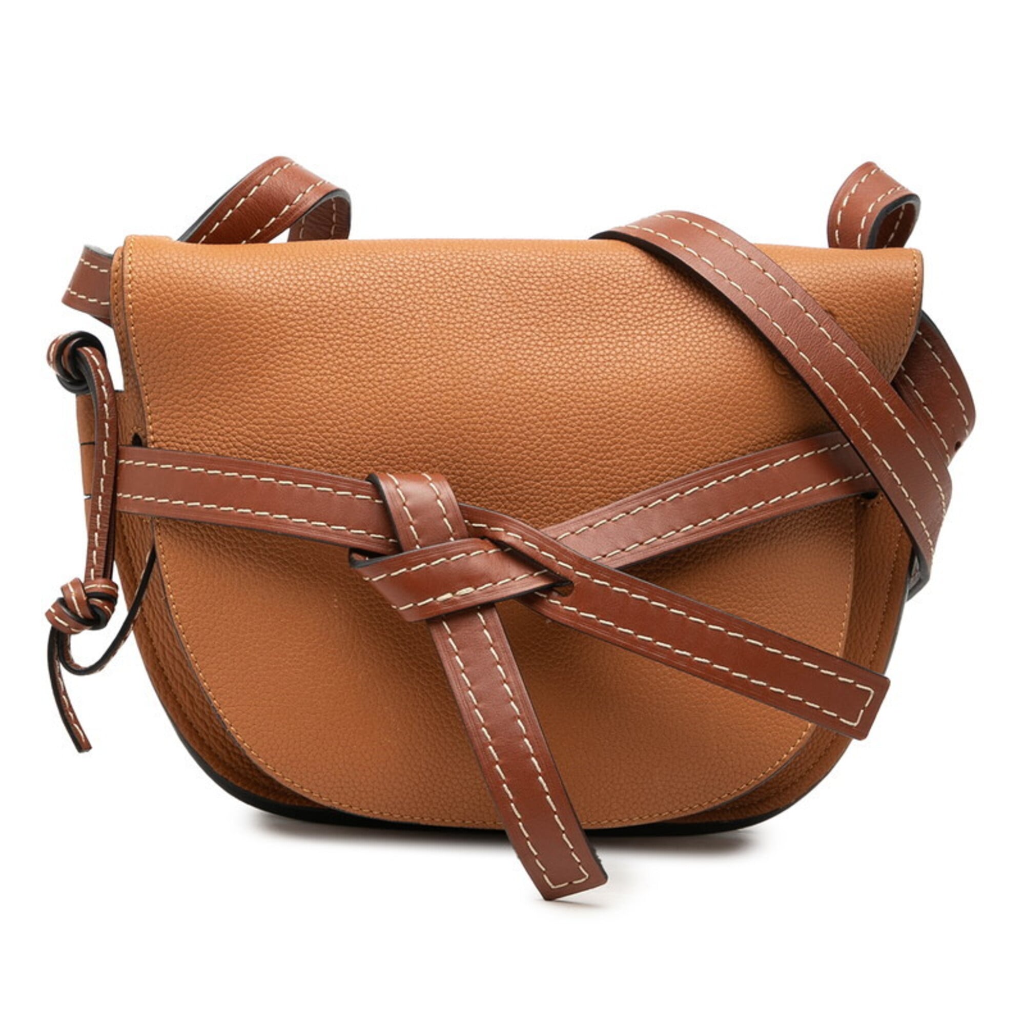 Loewe Brown Leather Shoulder Bag (Pre-Owned)