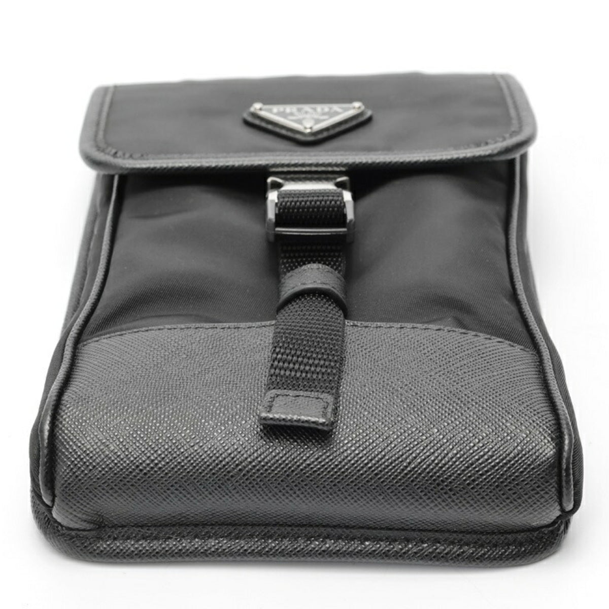 Prada Black Nylon Phone Wallet (Pre-Owned)