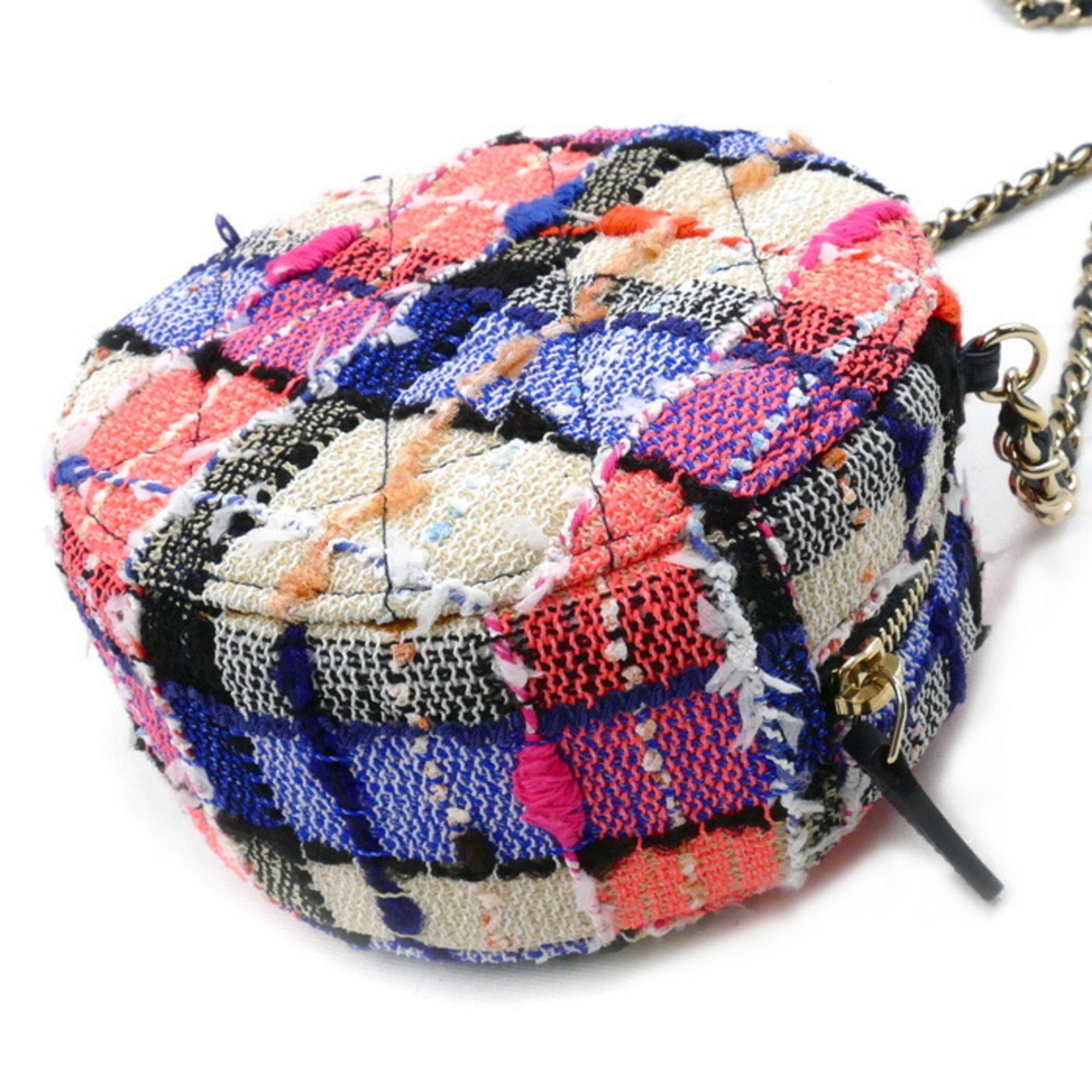 Chanel Multi-Color Tweed Shoulder Bag (Pre-Owned)