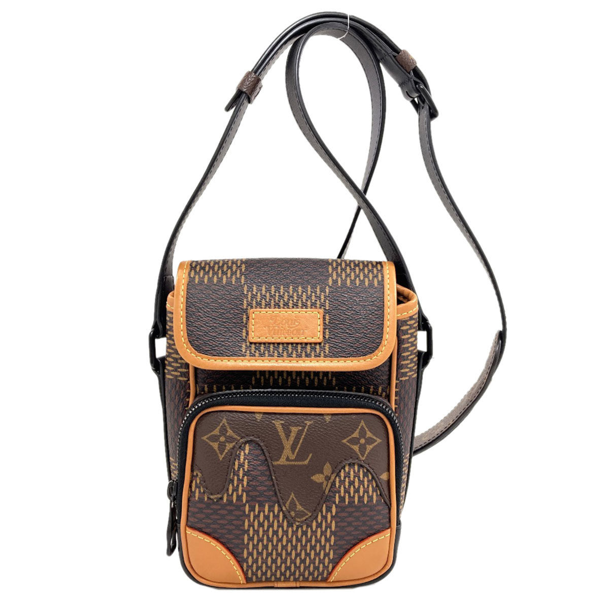 Louis Vuitton Damier Canvas Monogram Canvas Damier Canvas Messenger Bag Shoulder Bag (Pre-Owned)