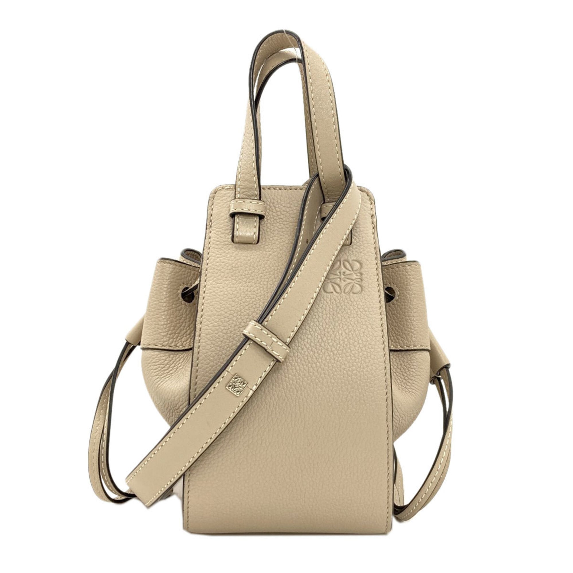 Loewe Beige Leather Handbag (Pre-Owned)
