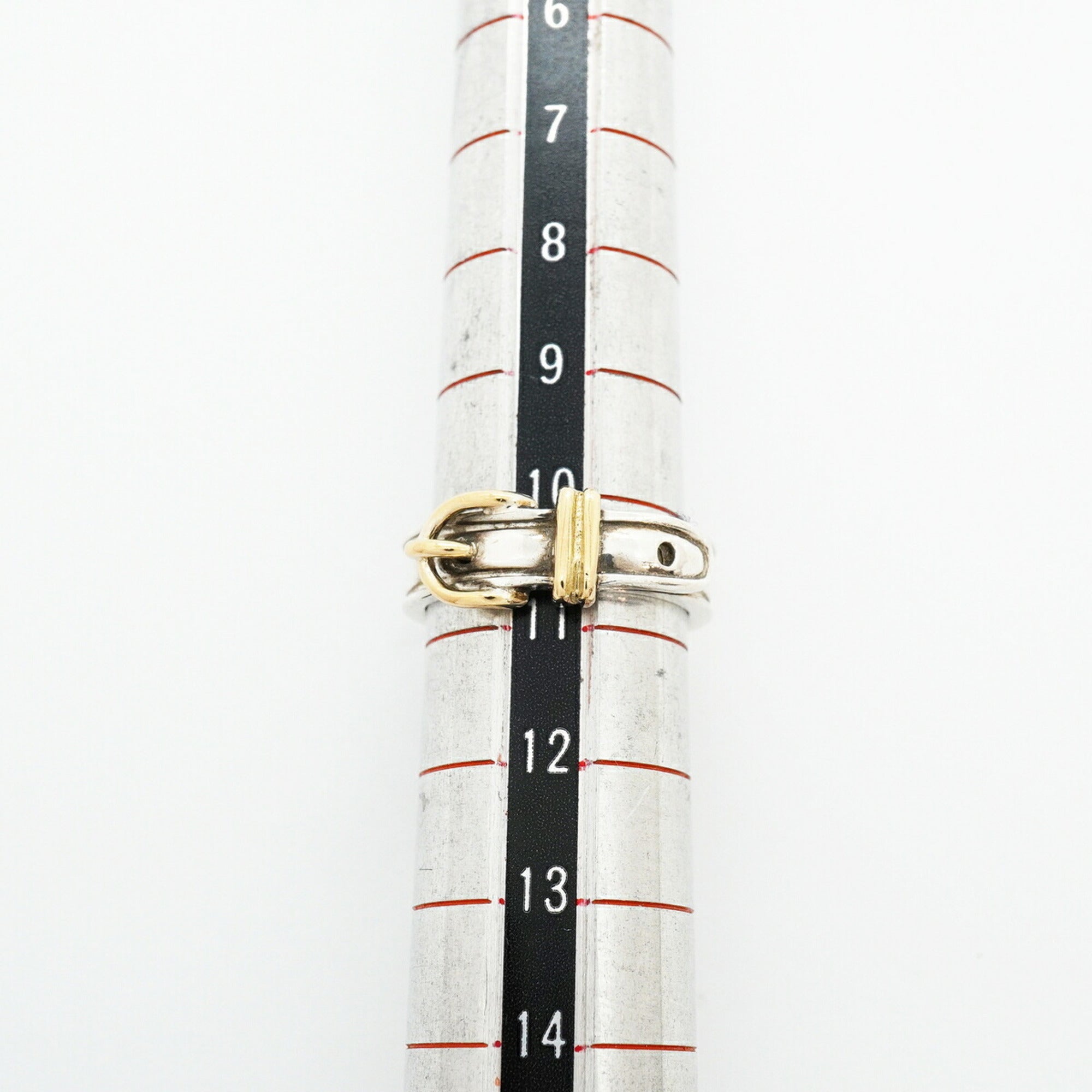 Hermes Yellow Gold (18K) Silver 925 Band Ring (Pre-Owned)