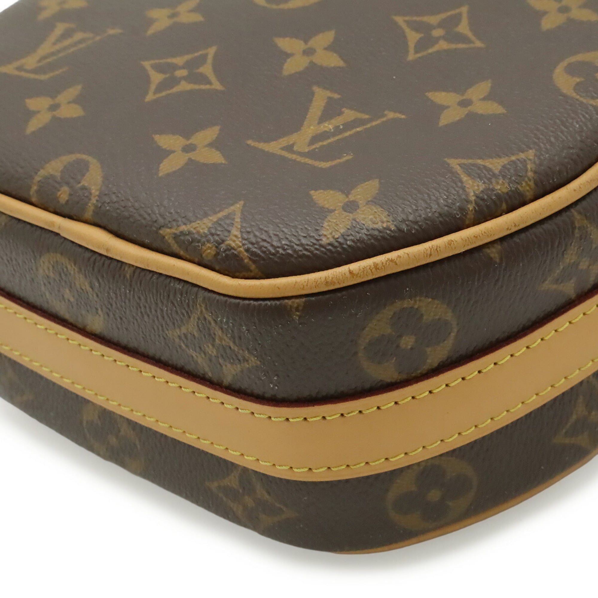 Louis Vuitton Monogram Brown Monogram Pochette Shoulder Bag (Pre-Owned)