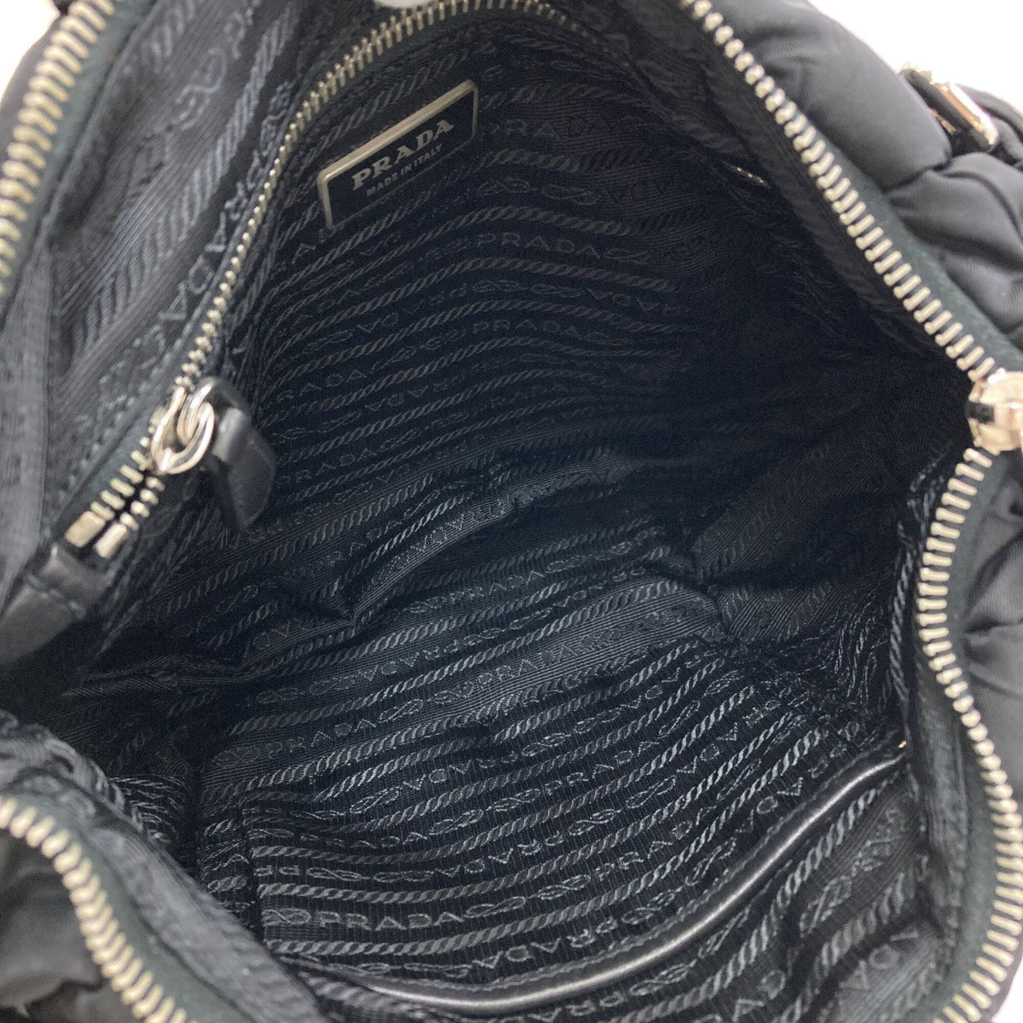 Prada Black Nylon Handbag (Pre-Owned)