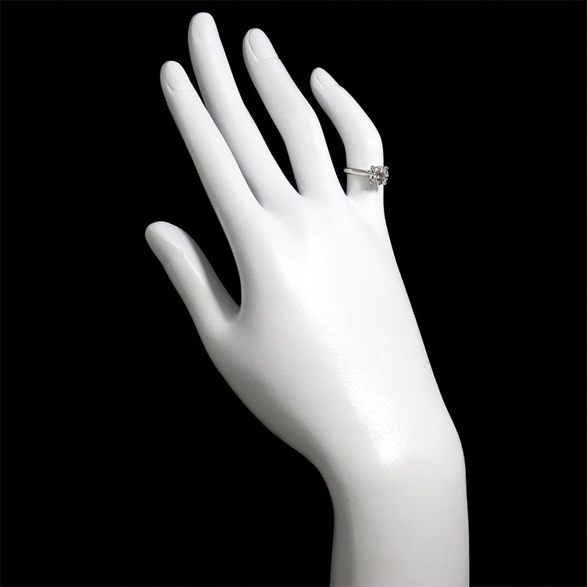 Cartier Platinum 950 Band Ring (Pre-Owned)