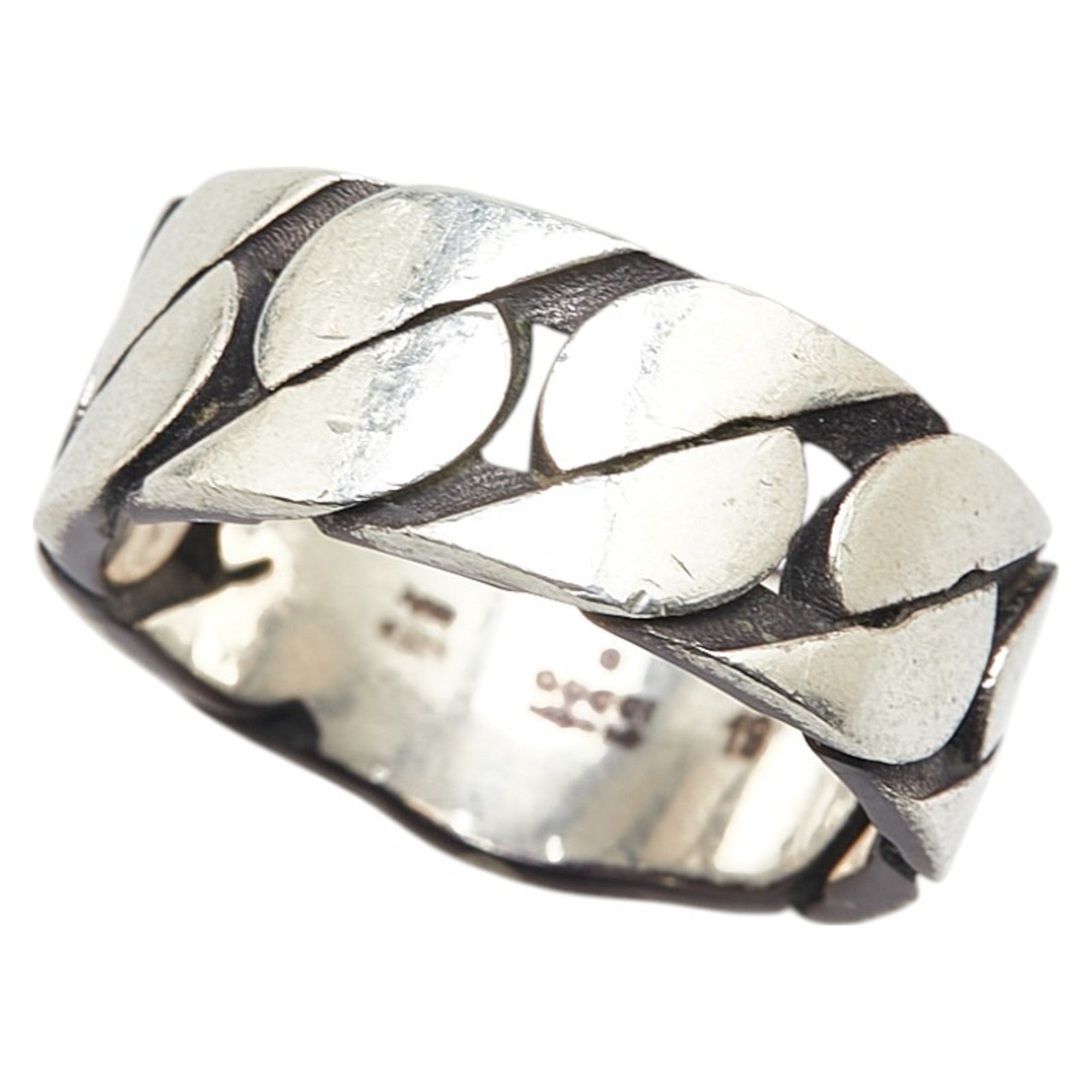 Gucci Silver Silver 925 Band Ring (Pre-Owned)