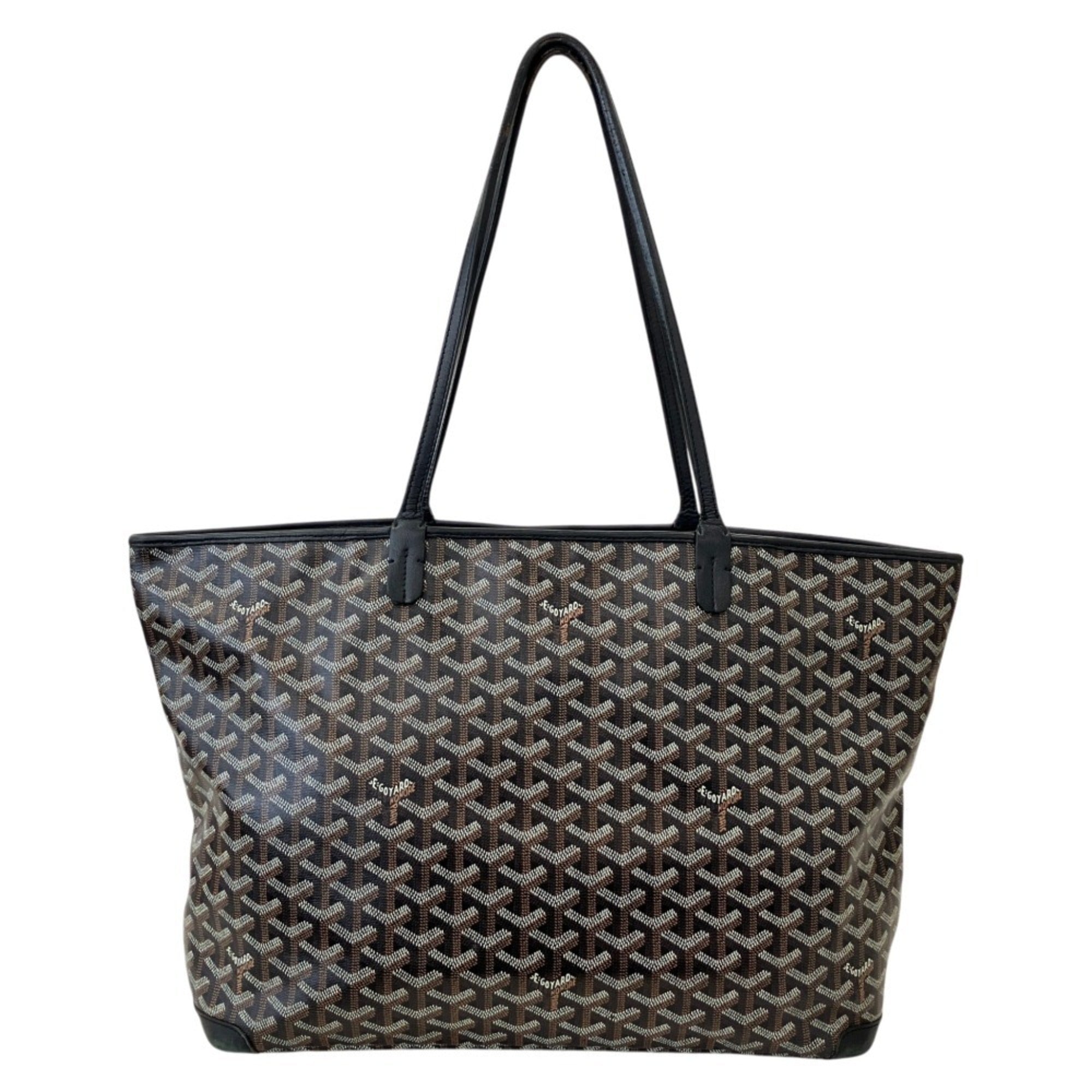 Goyard Brown Pvc Leather Tote Bag (Pre-Owned)