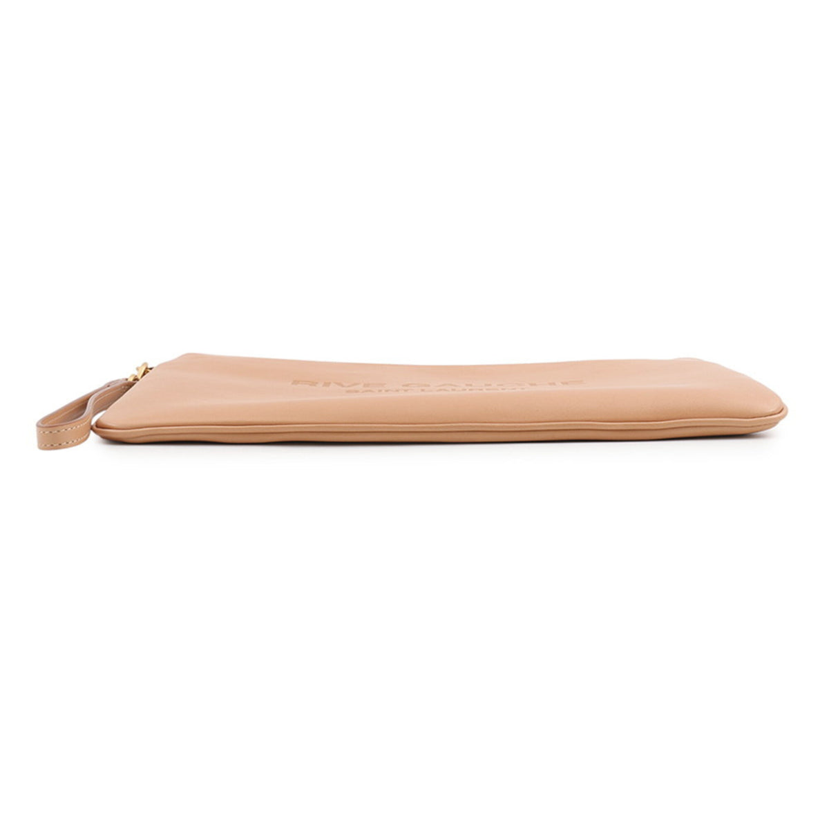 Yves Saint Laurent Beige Leather Clutch Bag (Pre-Owned)