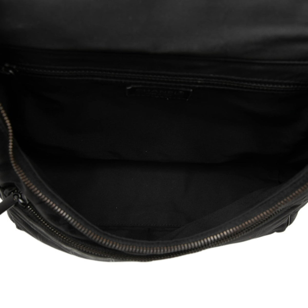 Chanel Black Nylon Backpack (Pre-Owned)