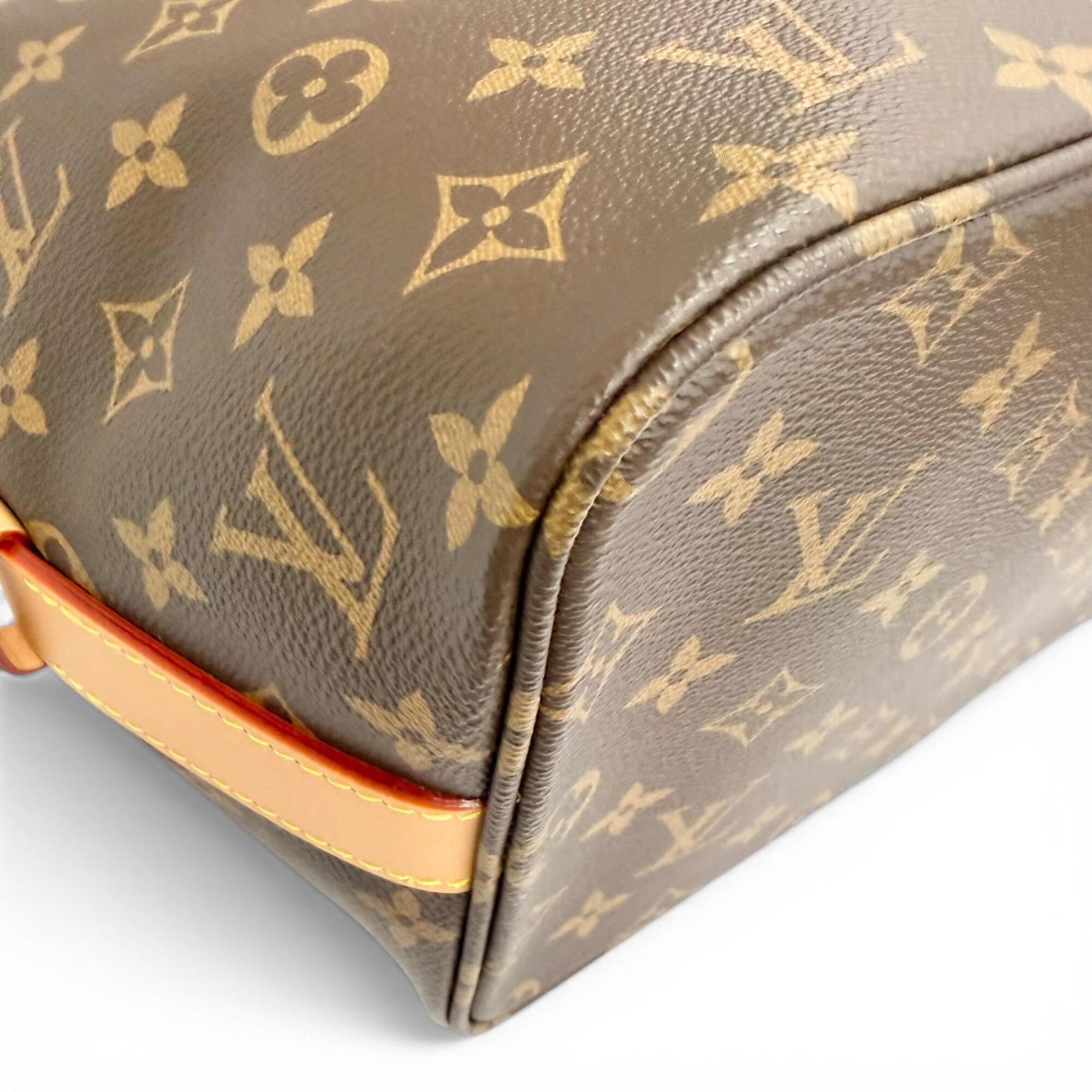 Louis Vuitton Brown Leather Pouch Shoulder Bag (Pre-Owned)