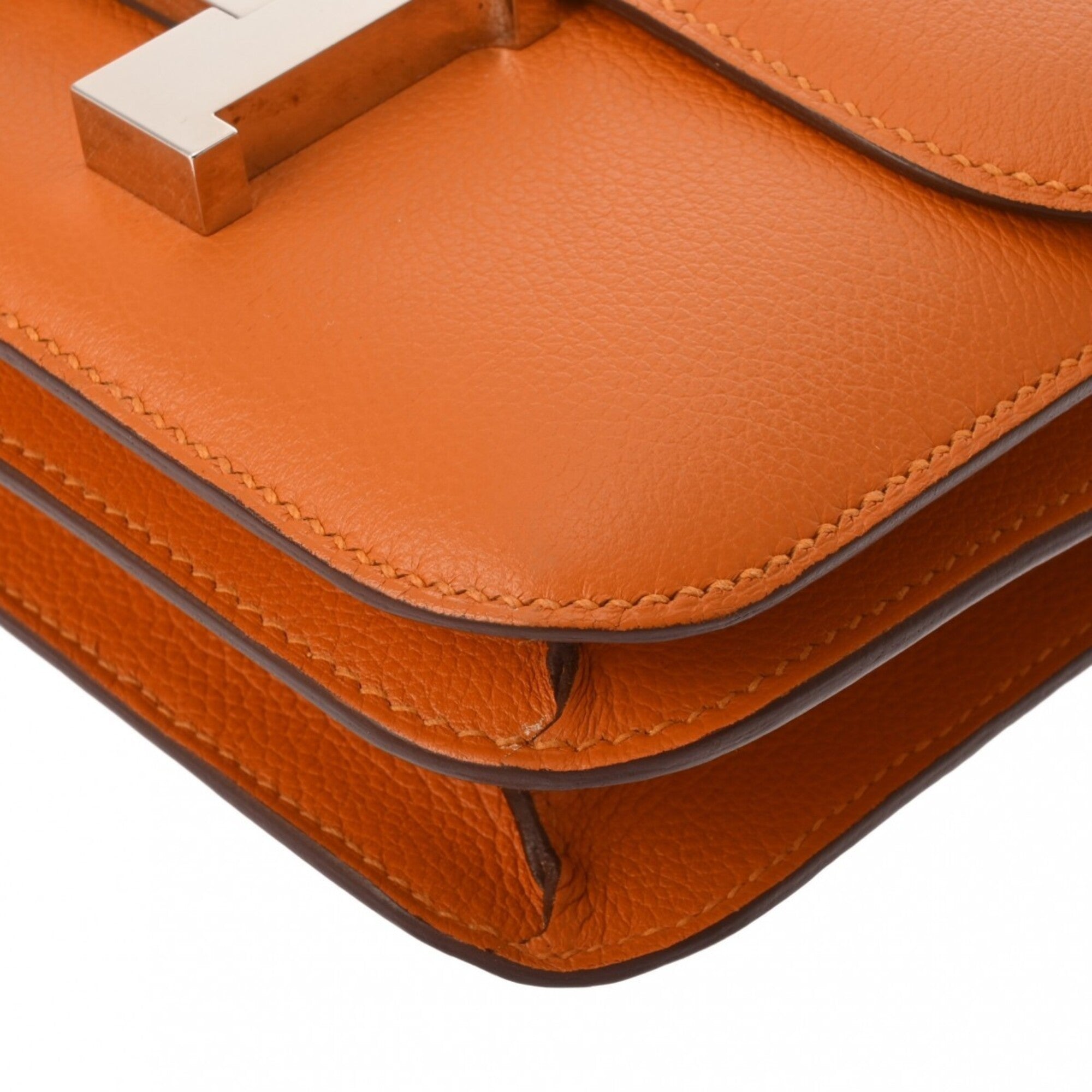 Hermes Apricot Shoulder Bag (Pre-Owned)