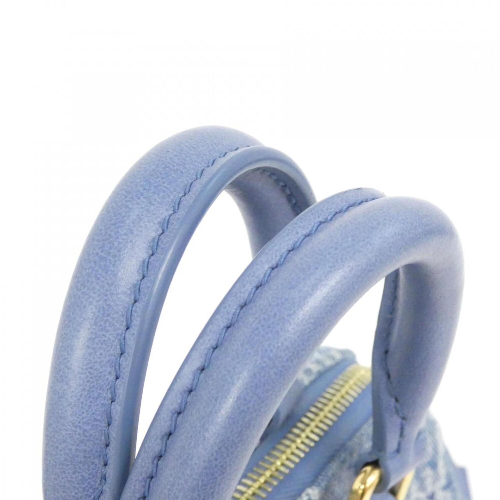 Louis Vuitton Blue Denim Handbag (Pre-Owned)