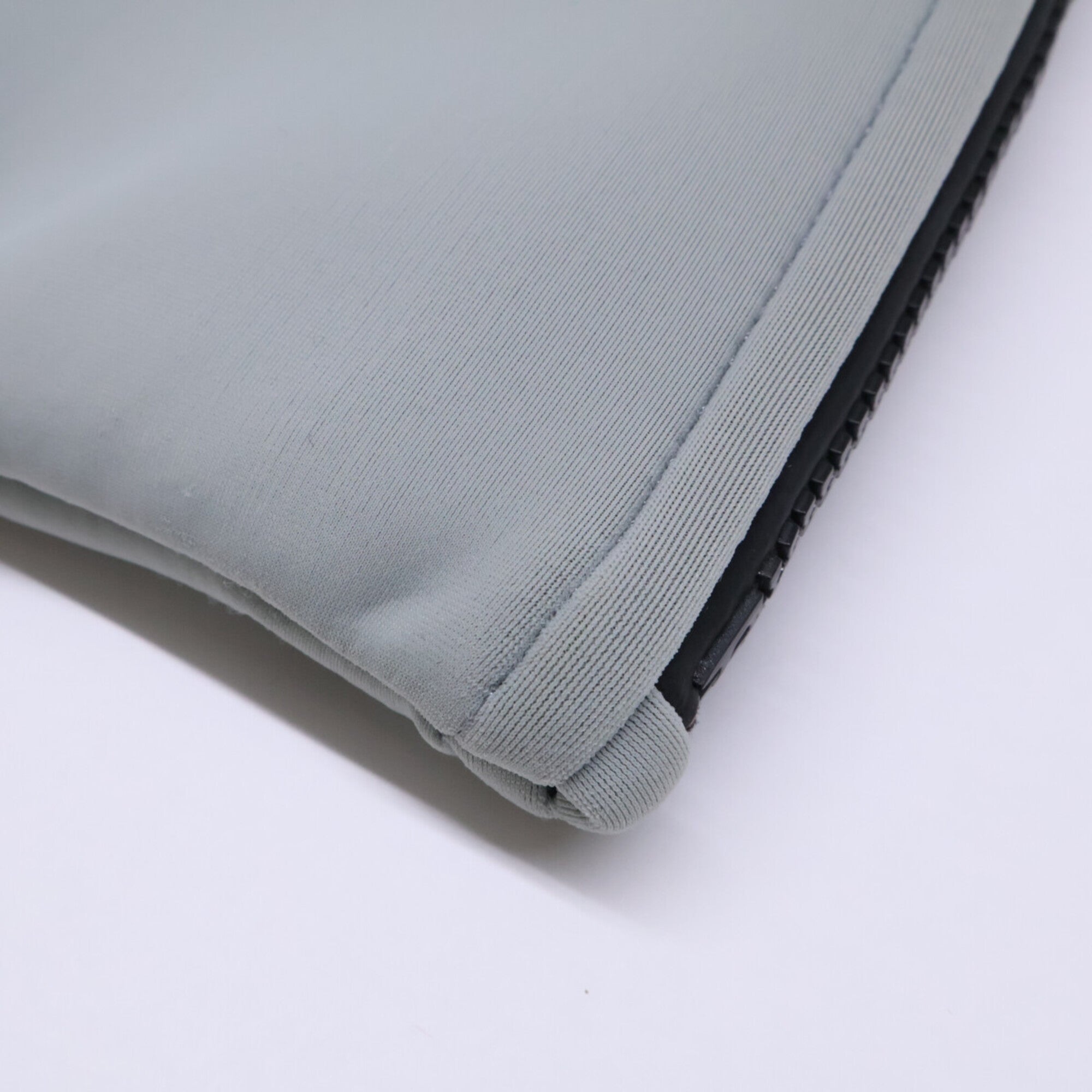 Hermes Gray Neoprene Pouch (Pre-Owned)