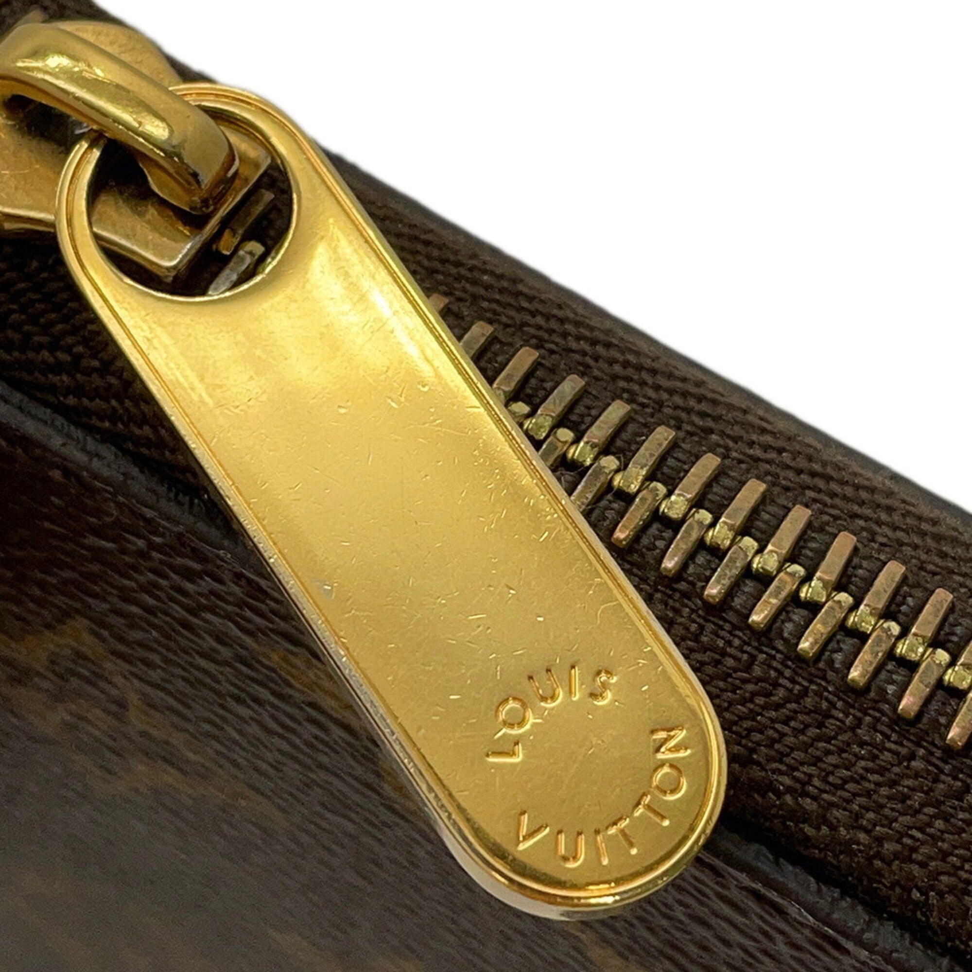Louis Vuitton Monogram Brown Monogram Long Wallet (Bi-Fold) (Pre-Owned)