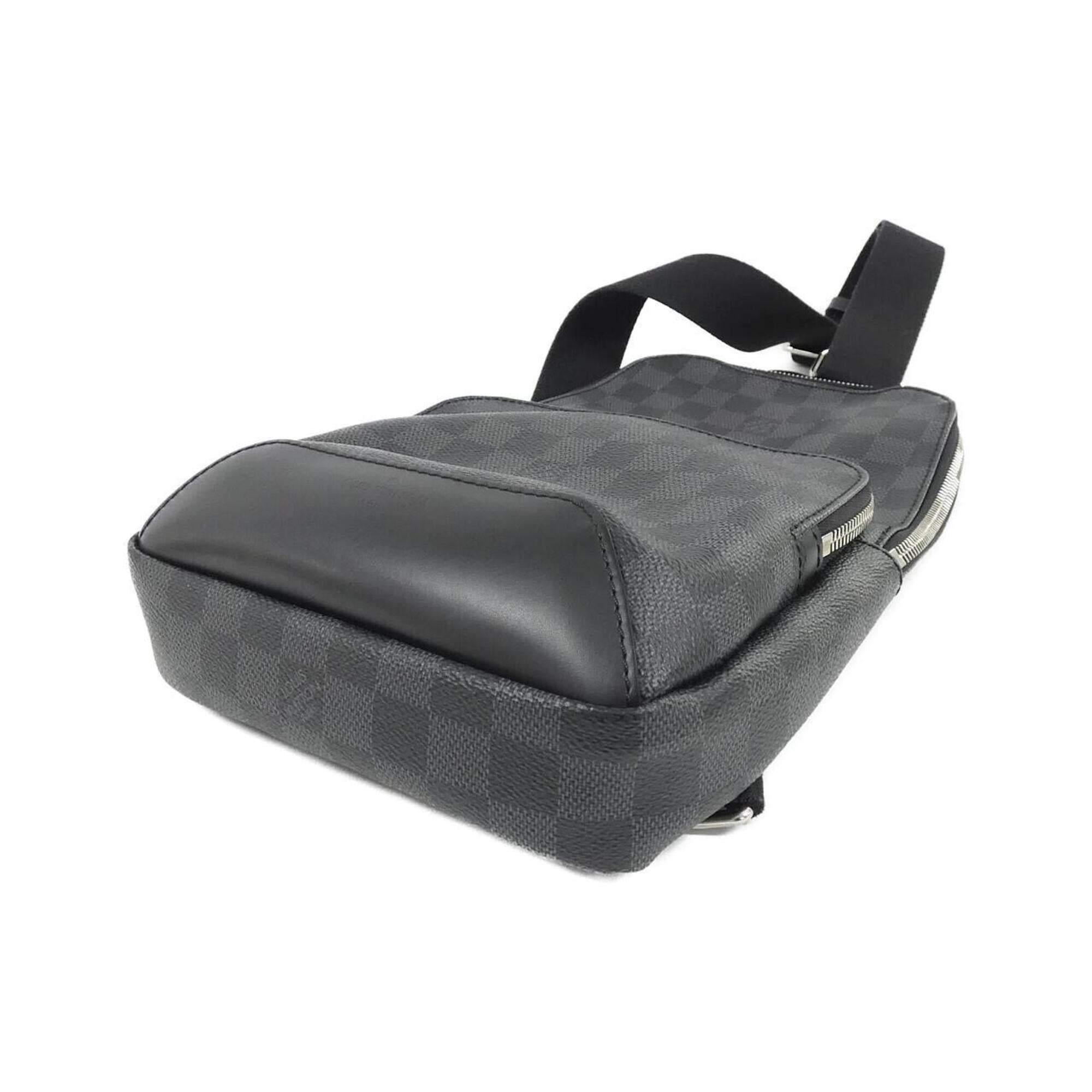Louis Vuitton Damier Graphite Graphite Coated Canvas Shoulder Bag (Pre-Owned)