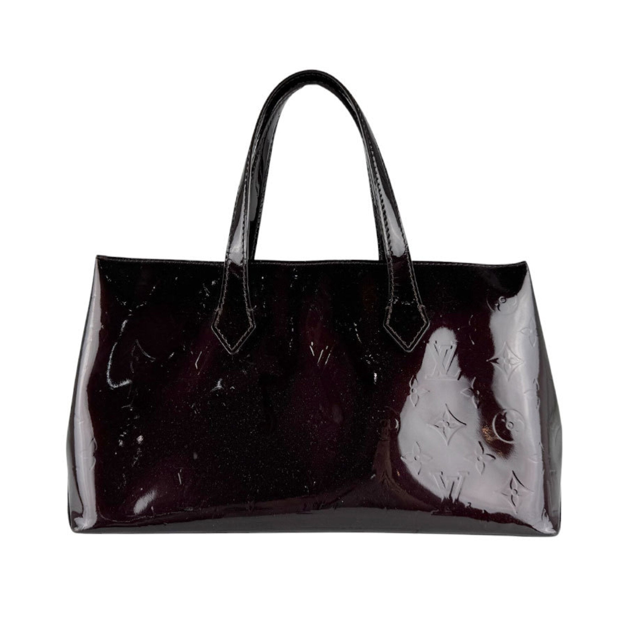 Louis Vuitton Amarante Monogram Vernis Handbag (Pre-Owned)