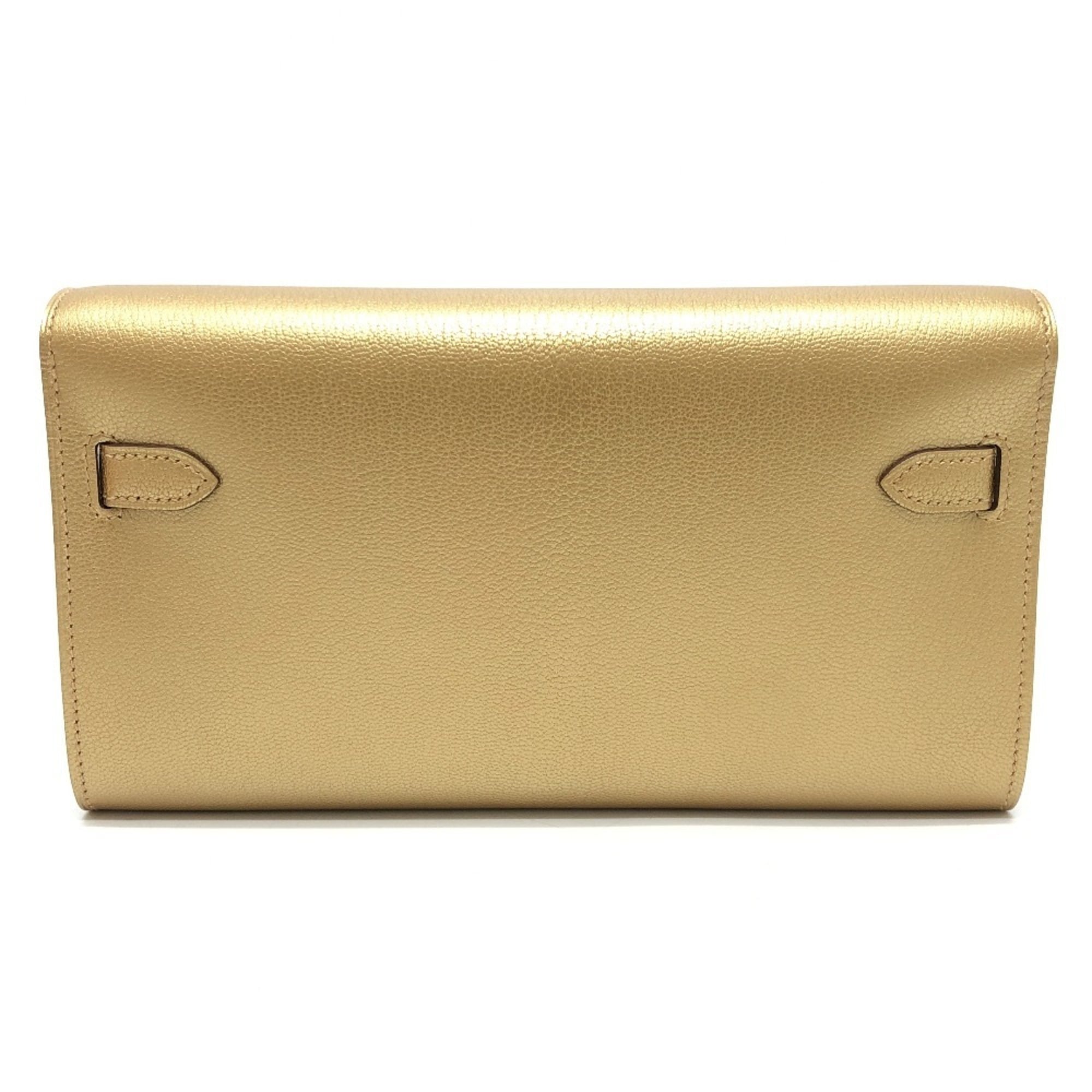 Hermes Gold Chain/Shoulder Wallet (Pre-Owned)