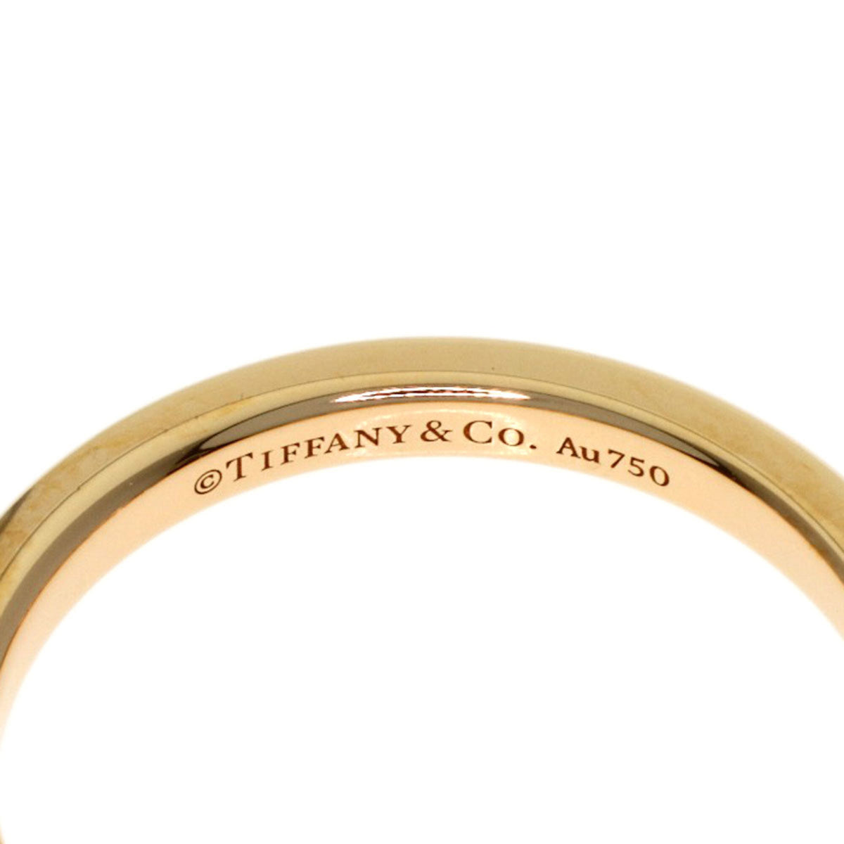 Tiffany Pink Gold (18K) Band Ring (Pre-Owned)