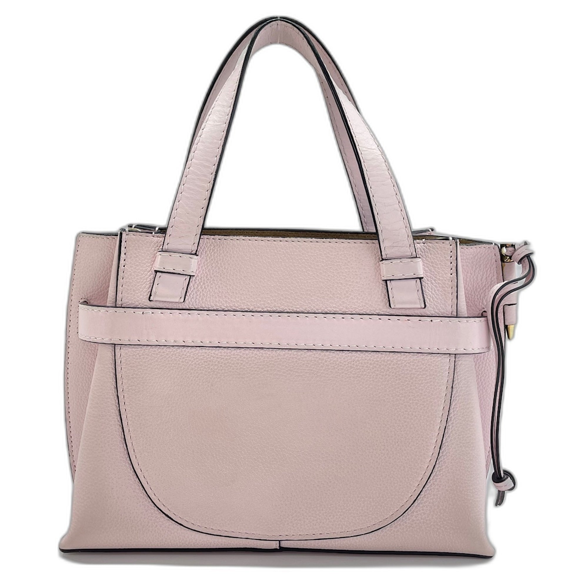 Loewe Pink Leather Handbag (Pre-Owned)