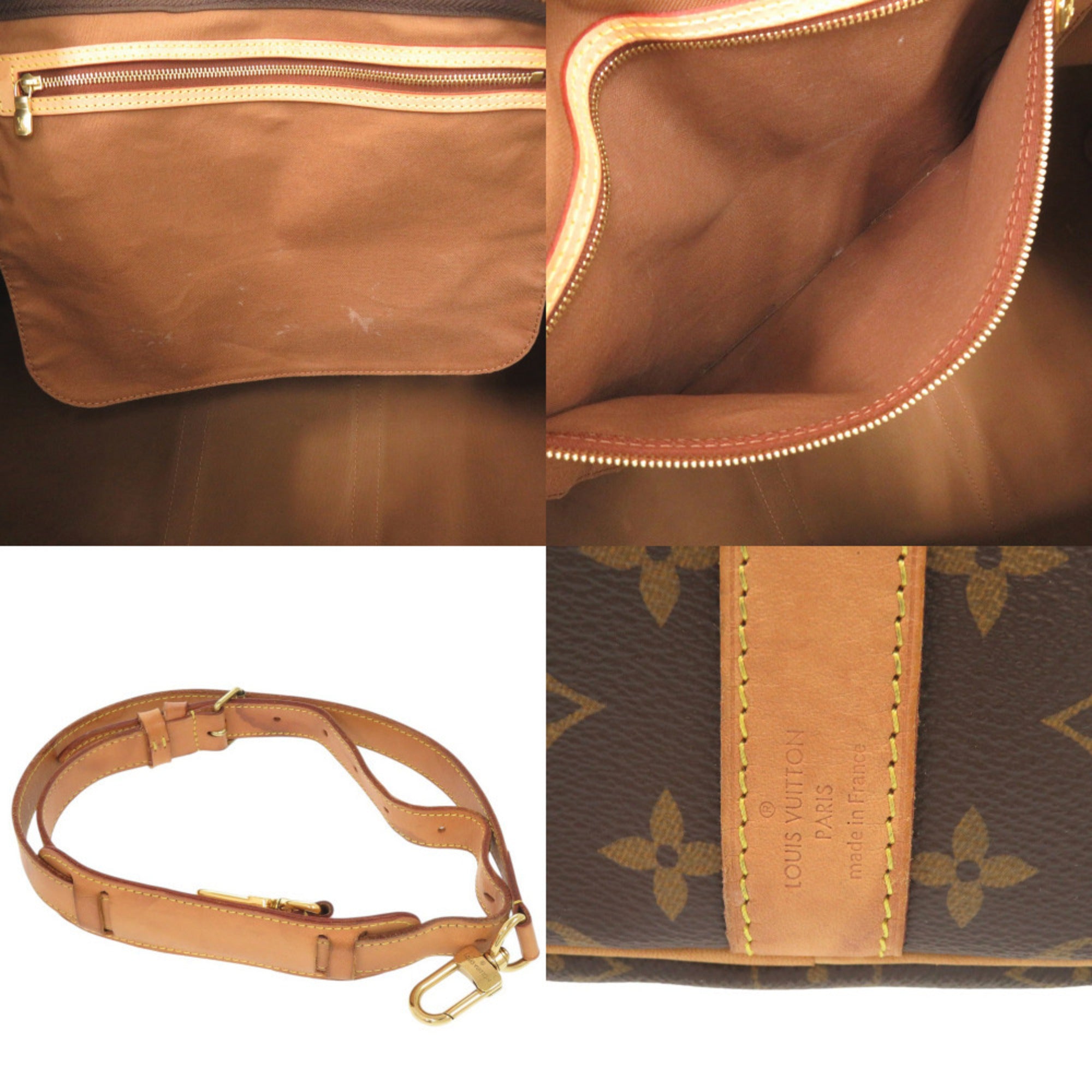 Louis Vuitton Brown Monogram Monogram Boston Bag (Pre-Owned)