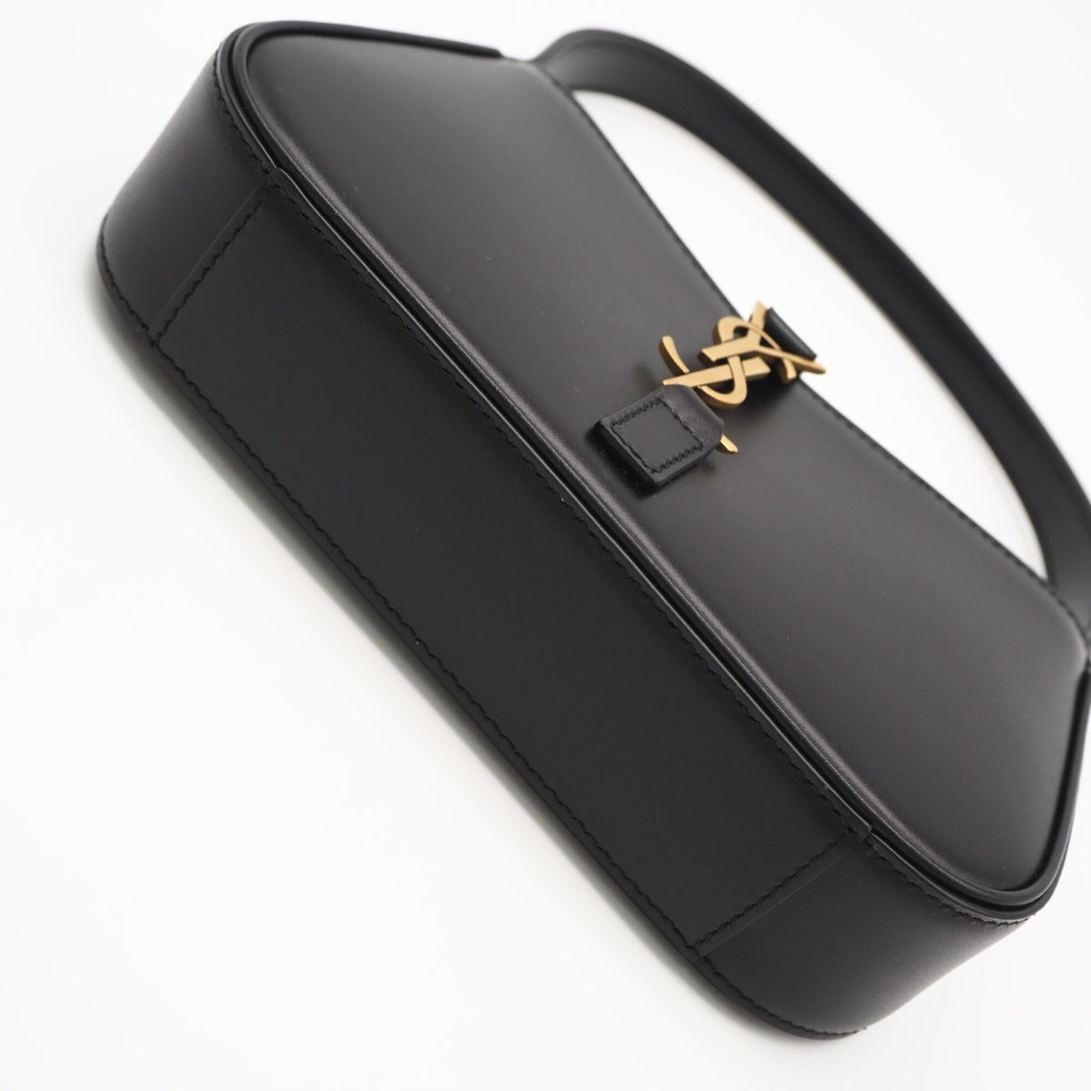 Yves Saint Laurent Black Leather Handbag (Pre-Owned)