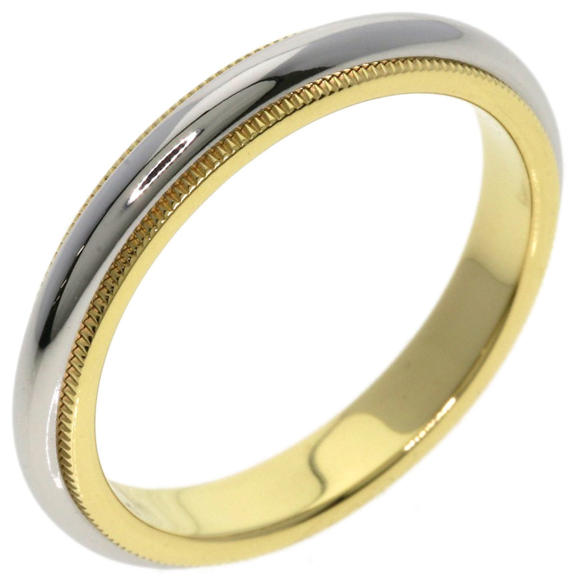 Tiffany Yellow Gold (18K) Platinum 950 Band Ring (Pre-Owned)