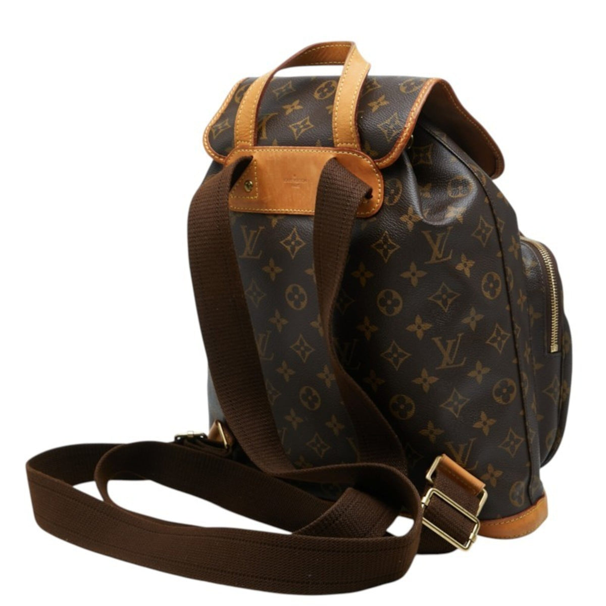Louis Vuitton Monogram Brown Pvc Leather Backpack (Pre-Owned)
