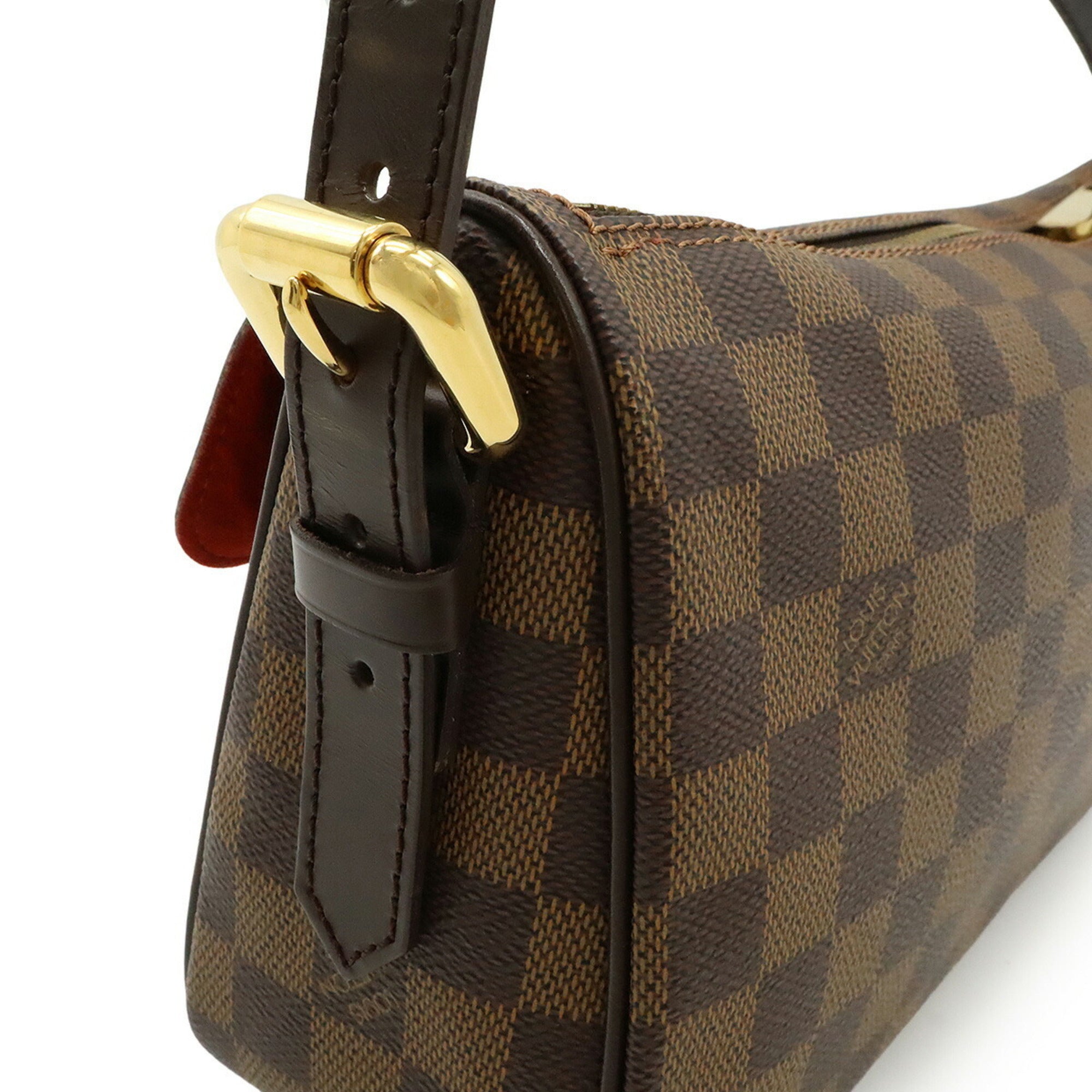 Louis Vuitton Brown Damier Canvas Pvc Shoulder Bag (Pre-Owned)