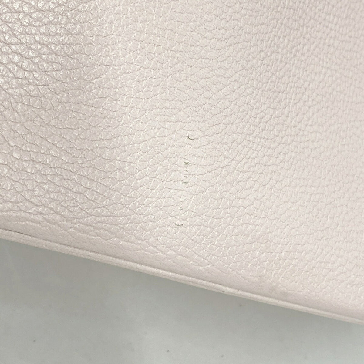 Christian Dior Gray Pink Leather Handbag (Pre-Owned)