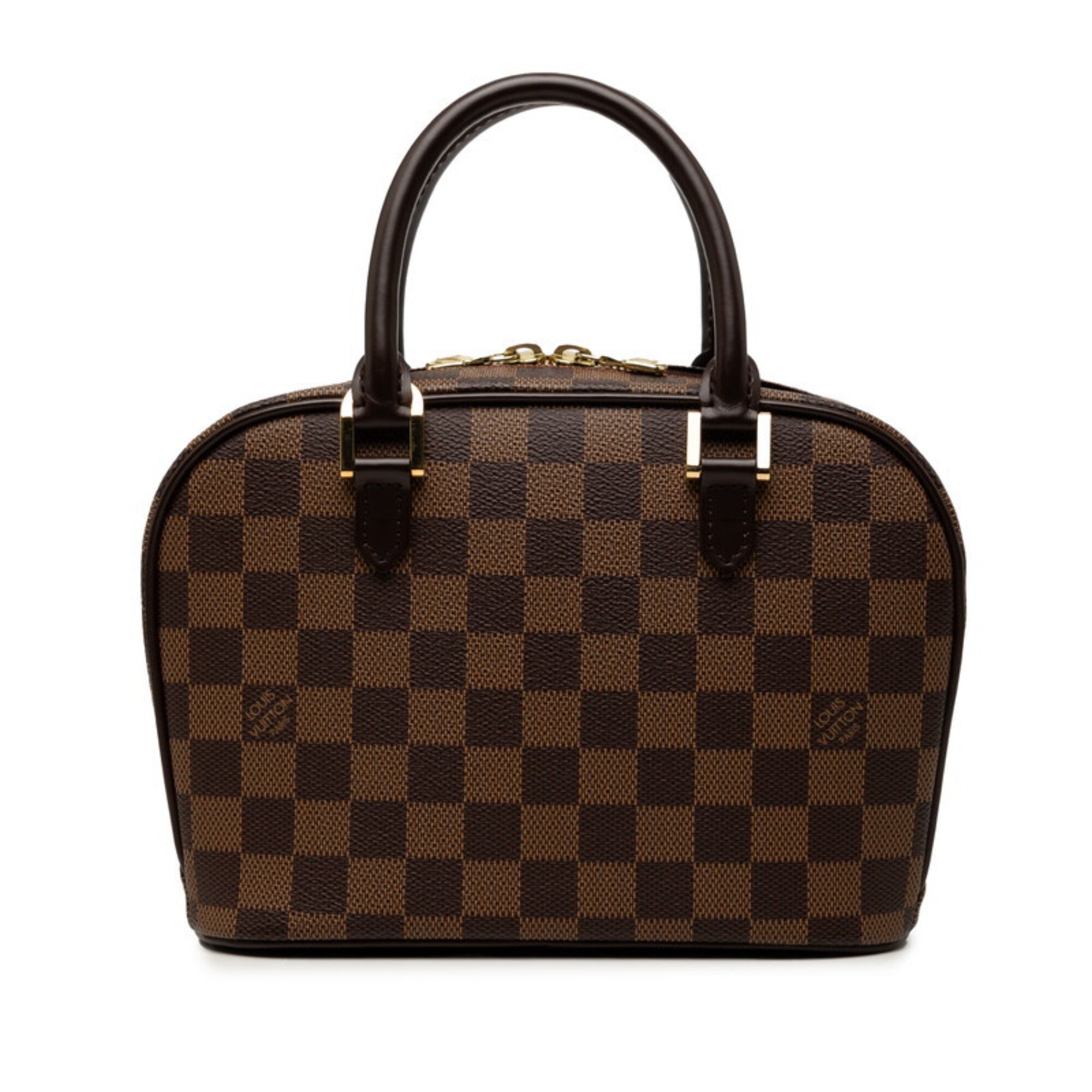 Louis Vuitton Brown Pvc Leather Handbag (Pre-Owned)