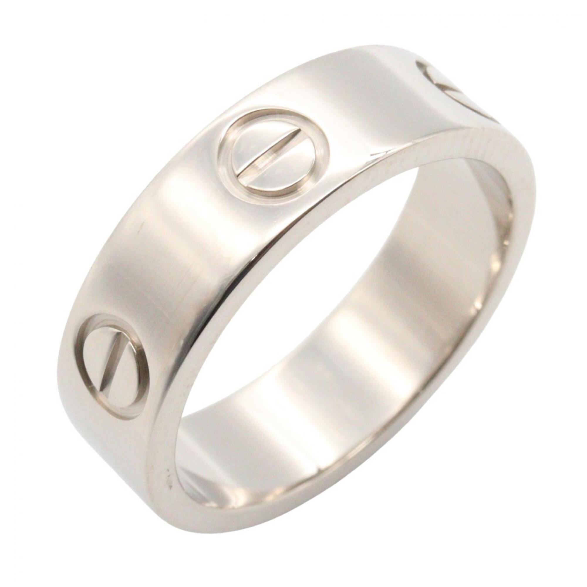 Cartier Silver White Gold (18K) Band Ring (Pre-Owned)