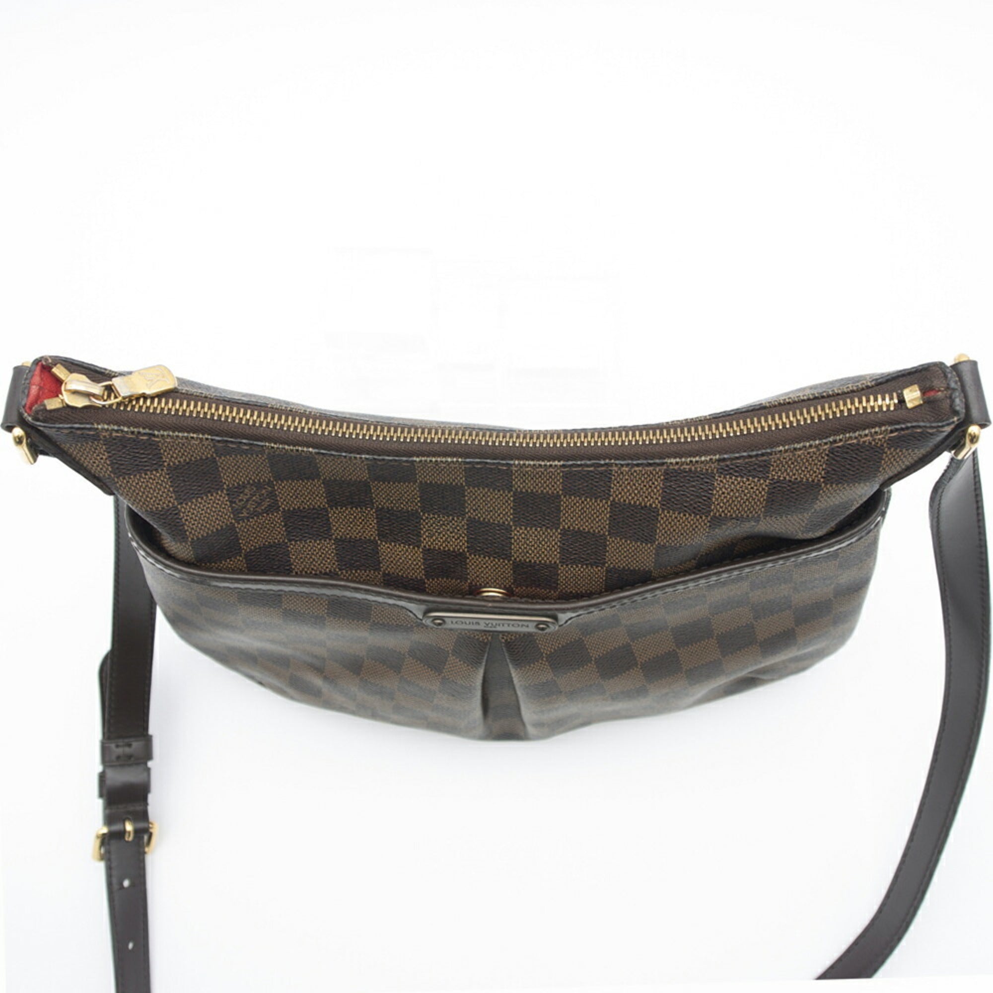 Louis Vuitton Damier Canvas Ebene Damier Canvas Shoulder Bag (Pre-Owned)