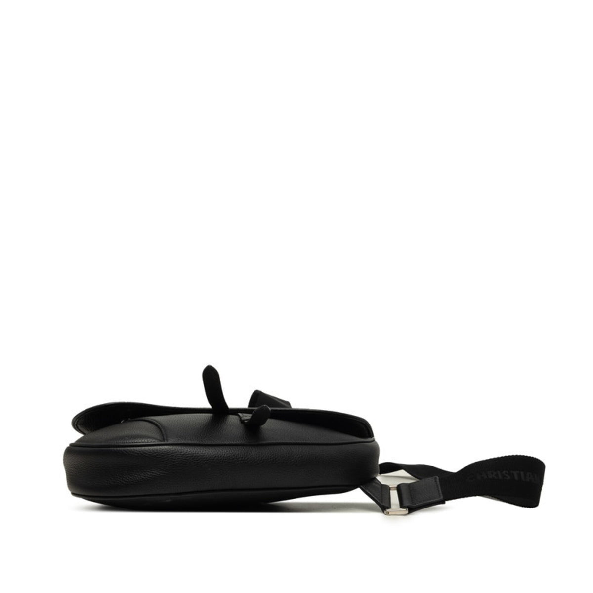 Christian Dior Black Leather Shoulder Bag Sling Bag (Pre-Owned)