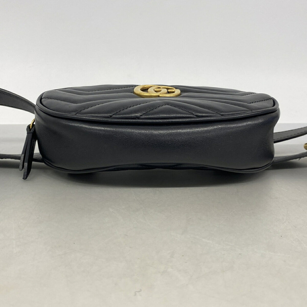Gucci Black Leather Fanny Pack (Pre-Owned)